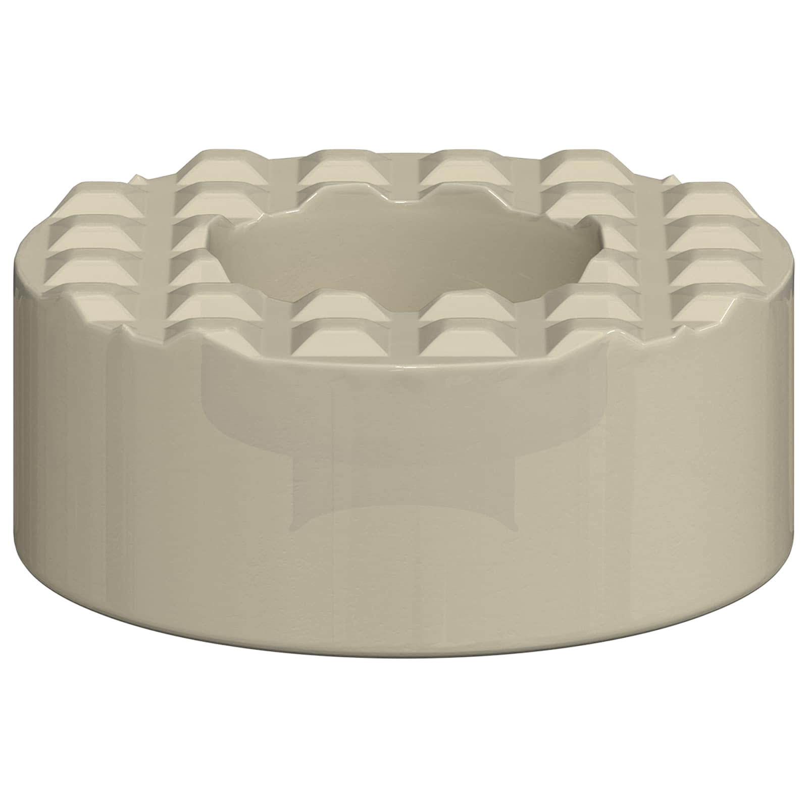 vidaXL Osłony nóg krzesła 12 pcs przezroczysty Ø 15 x 16 mm PVC