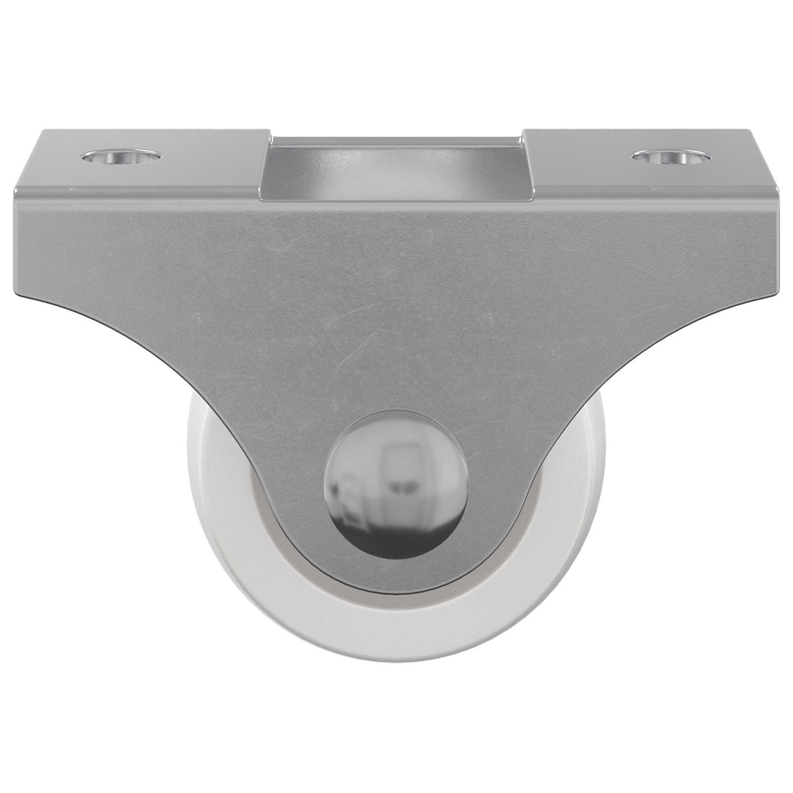 vidaXL Wózek 2 pcs Biały 42 x 11,5 x 29 mm Żelazo