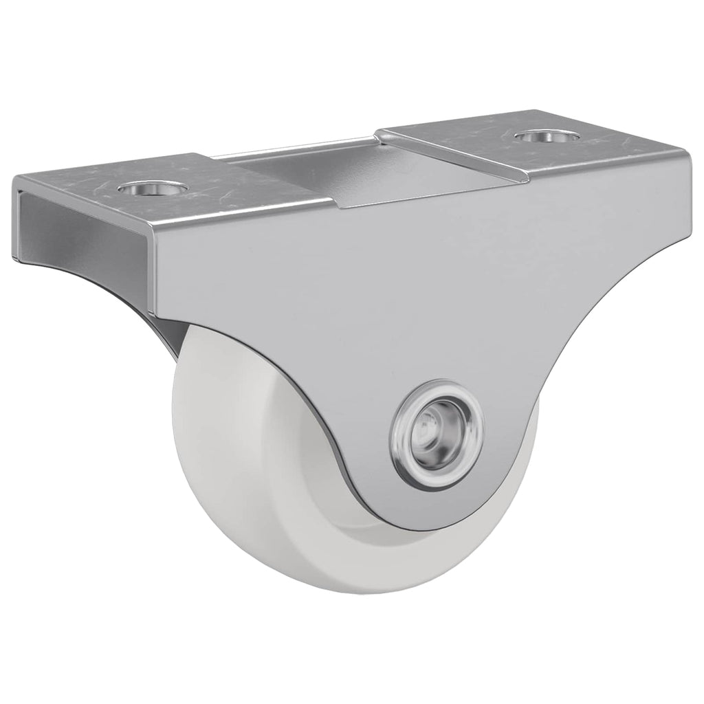 vidaXL Wózek 12 pcs Biały 42 x 11,5 x 29 mm Żelazo
