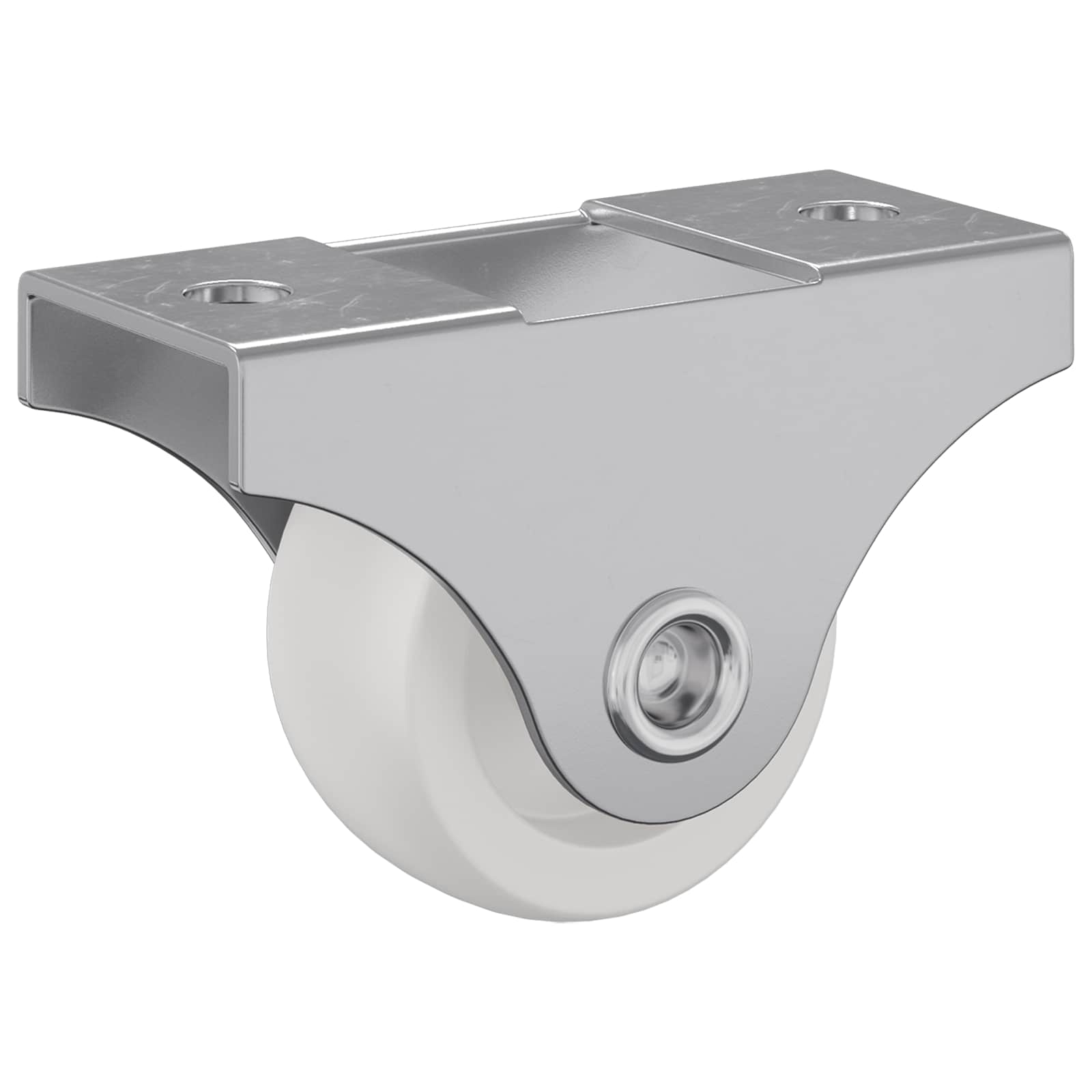 vidaXL Wózek 12 pcs Biały 42 x 11,5 x 29 mm Żelazo