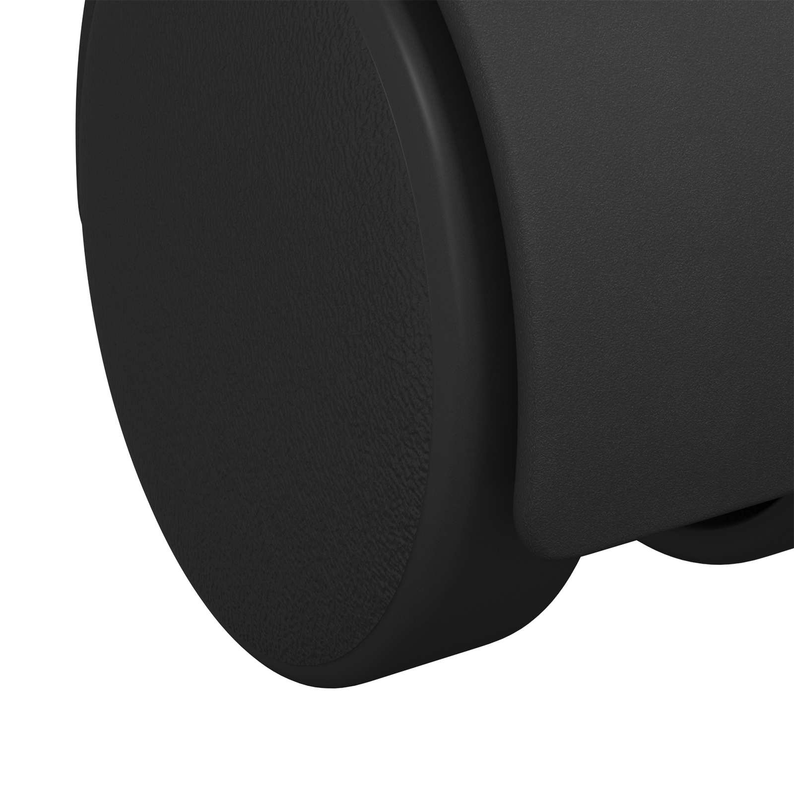 vidaXL Obrotowe kółko 2 pcs Czarny 39,5 x 39,5 x 37,8 mm Żelazo i PP