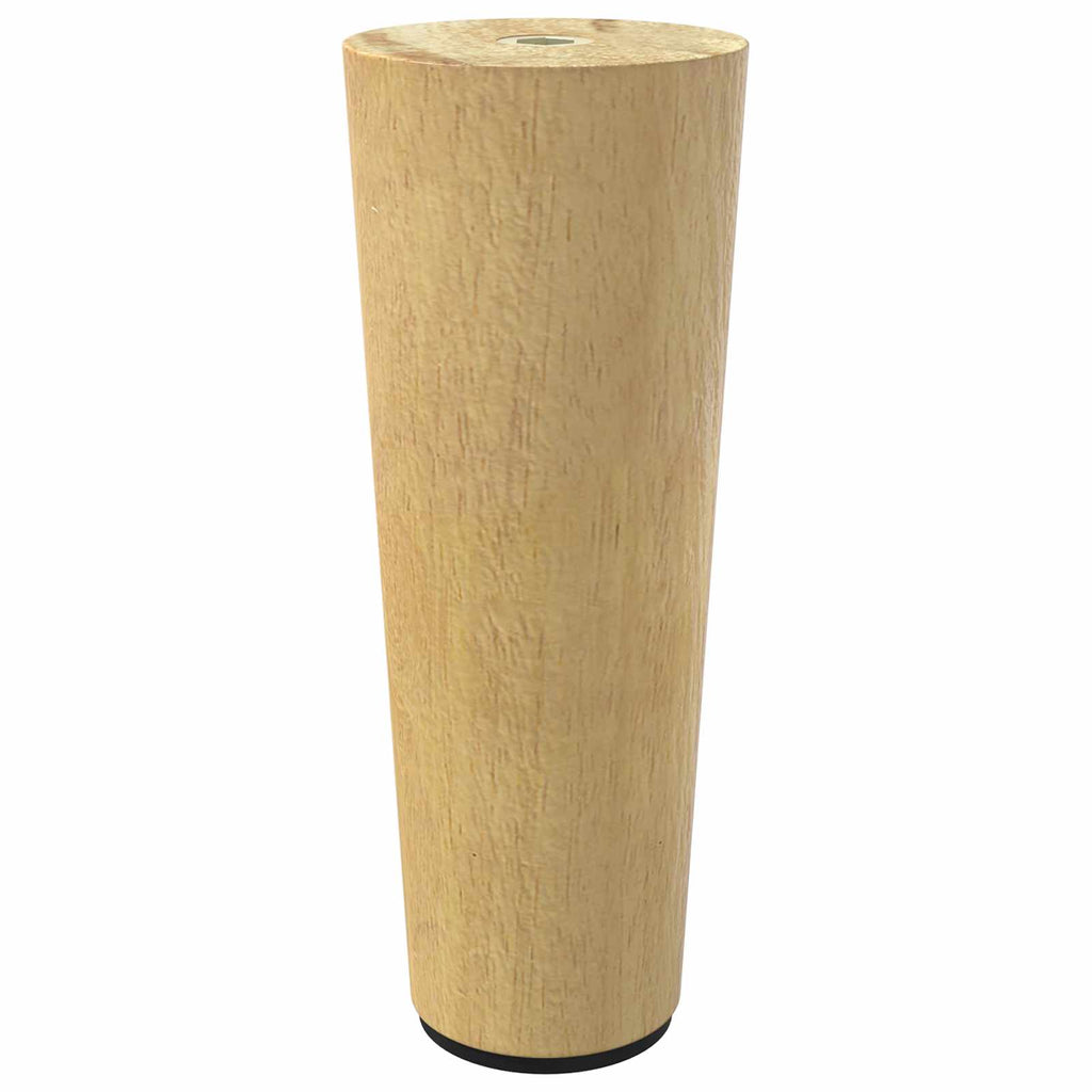 vidaXL Nóżki meblowe 2 pcs Brązowy Ø 44 x 100 mm
