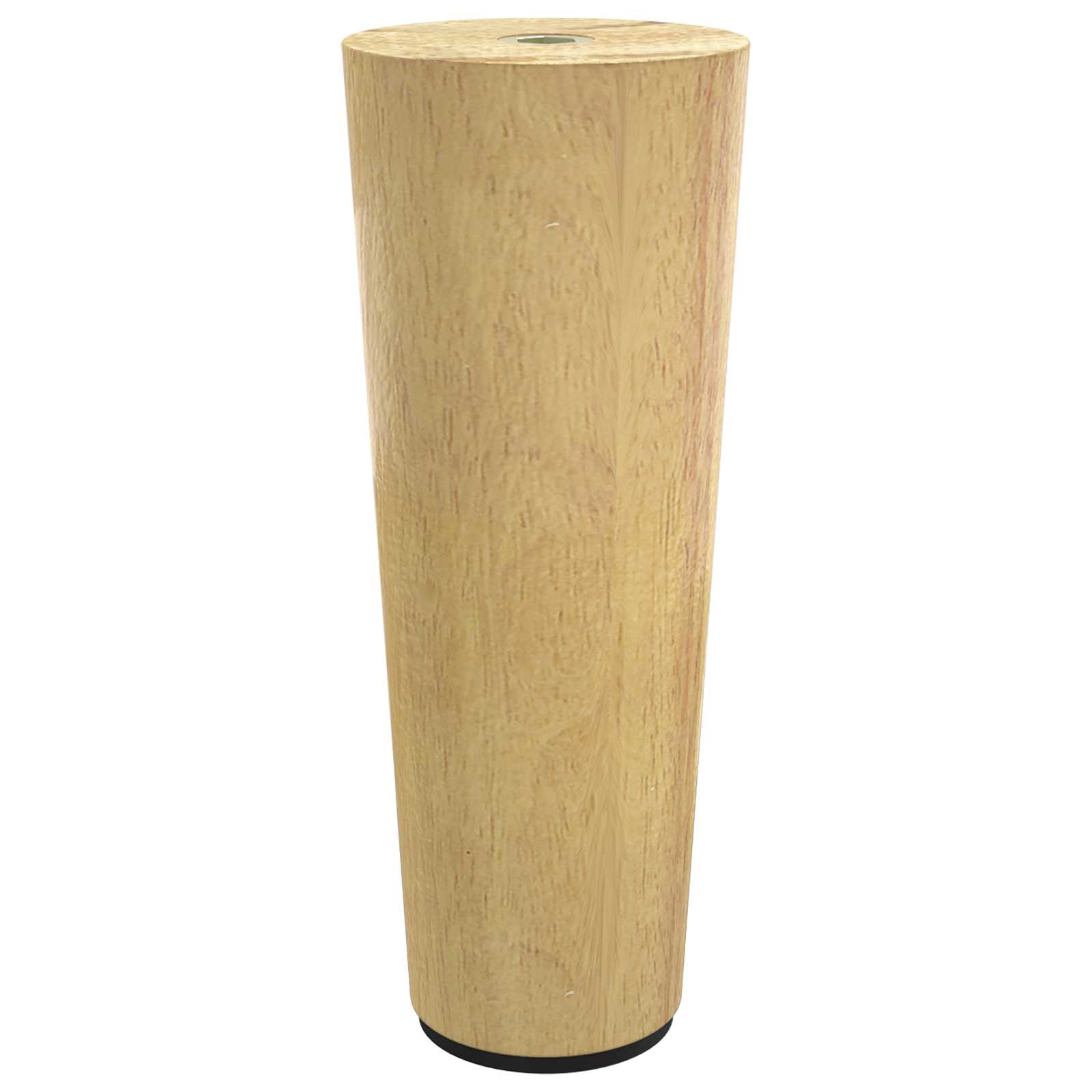 vidaXL Nóżki meblowe 12 pcs Brązowy Ø 44 x 100 mm