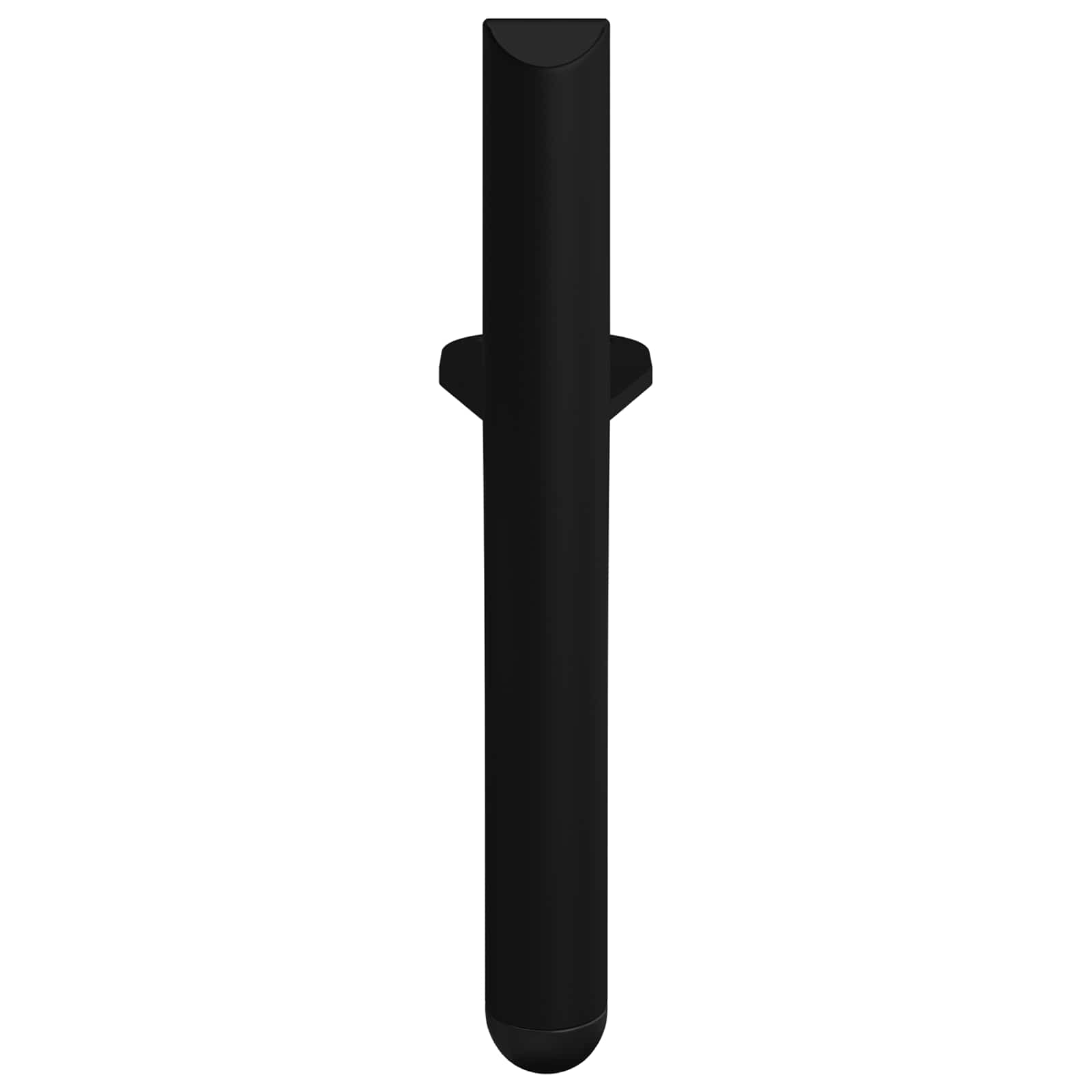 vidaXL Nóżki meblowe 12 pcs Czarny 66 x 36 x 160 mm Żelazo