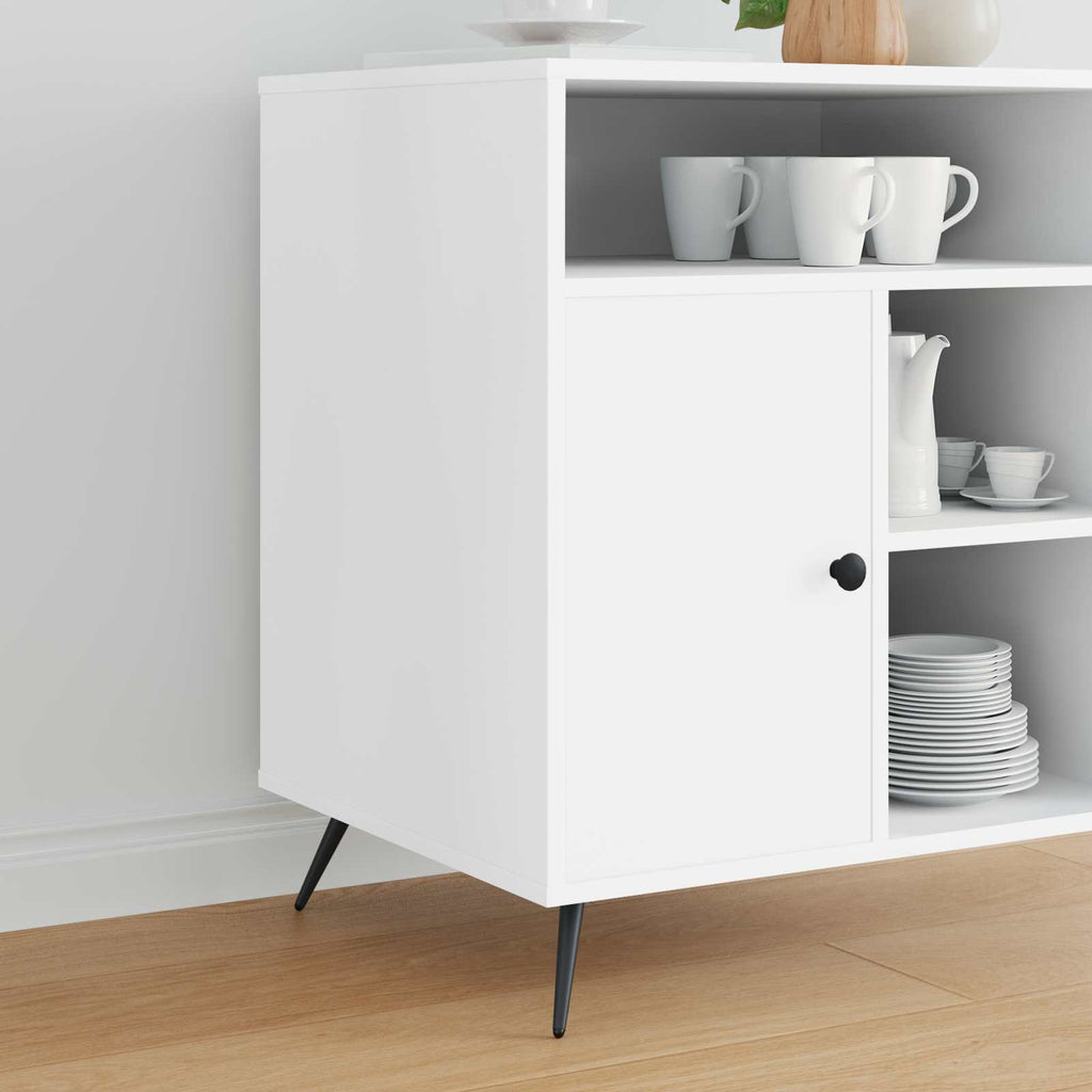 vidaXL Nogi Stojące 12 pcs Czarny 56 x 56 x 100 mm Żelazo