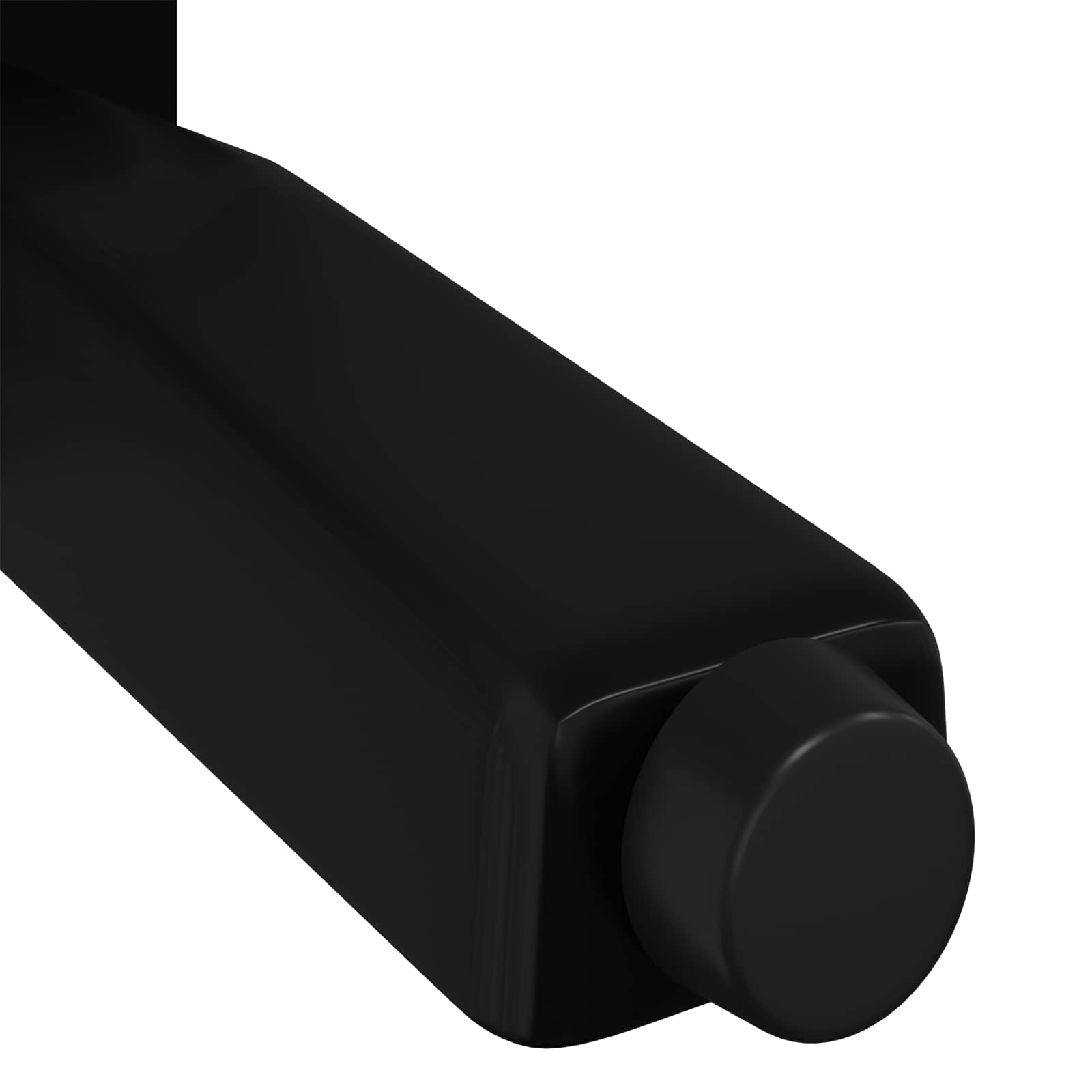 vidaXL Nogi Stojące 12 pcs Czarny 40 x 40 x 100 mm Żelazo