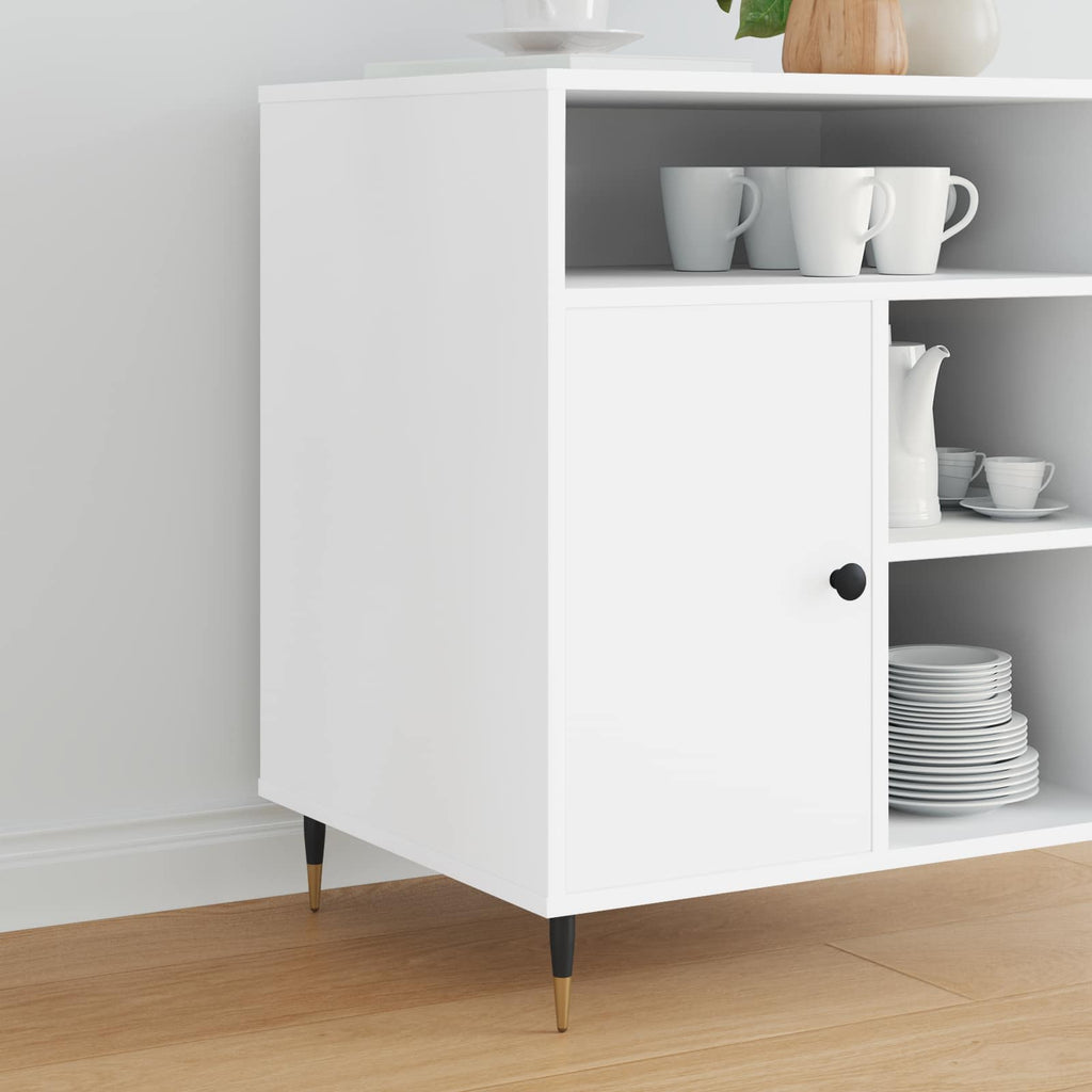 vidaXL Nóżki meblowe 2 pcs Czarny i złoto Ø 40 x 98 mm Żelazo