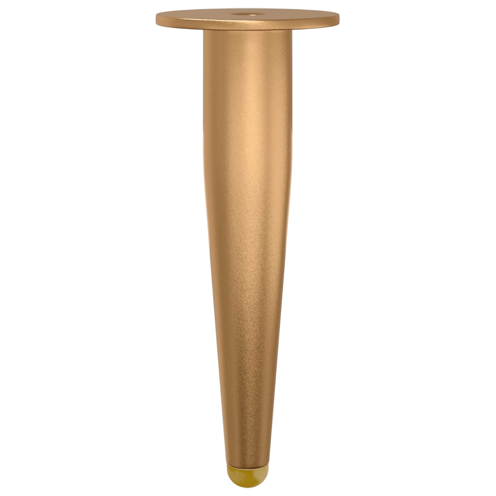 vidaXL Nogi Stojące 12 szt. złoty 98 x 40 mm Żelazo