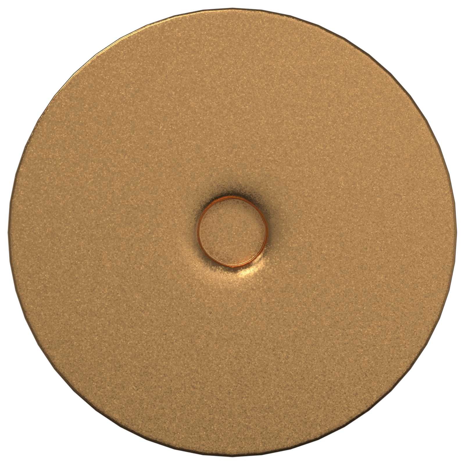 vidaXL Nogi Stojące 12 szt. złoty 98 x 40 mm Żelazo