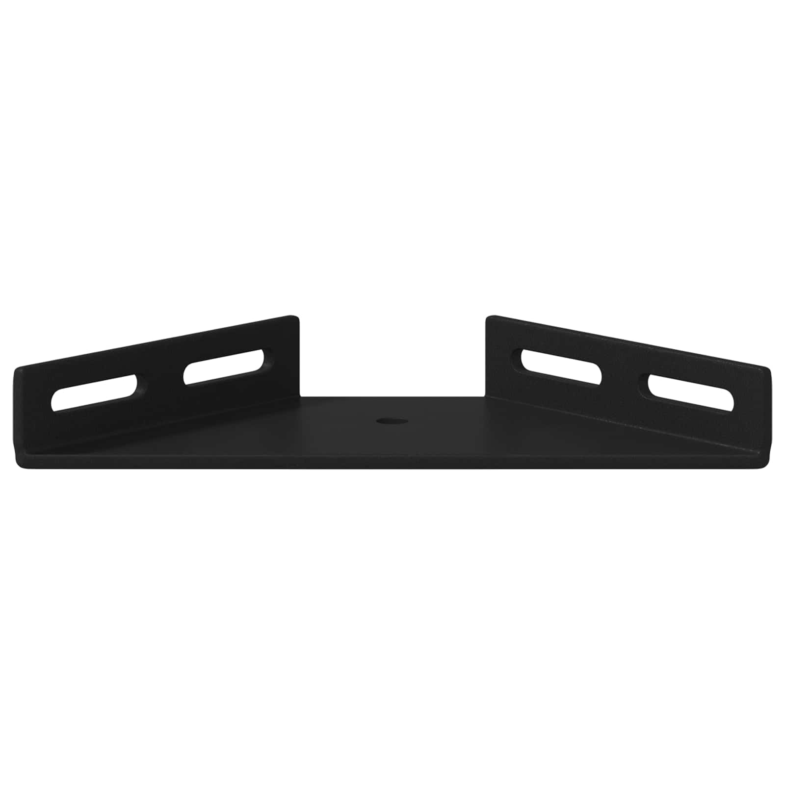 vidaXL Uchwyt narożny 2 pcs Czarny 138,5 x 50,5 x 16 mm Żelazo