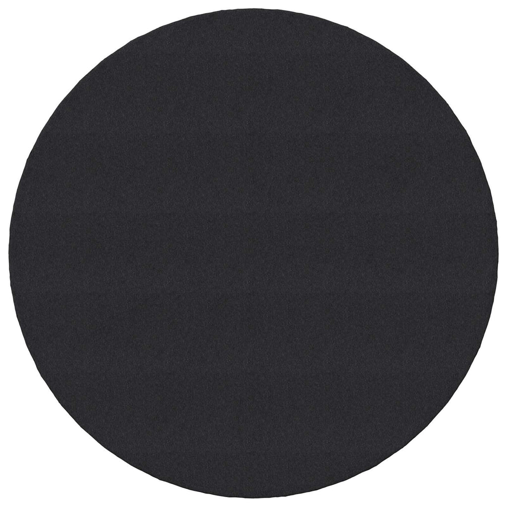 vidaXL Podkładki Na Nogi Mebli 2 pcs Czarny Ø 30 x 2 mm EVA