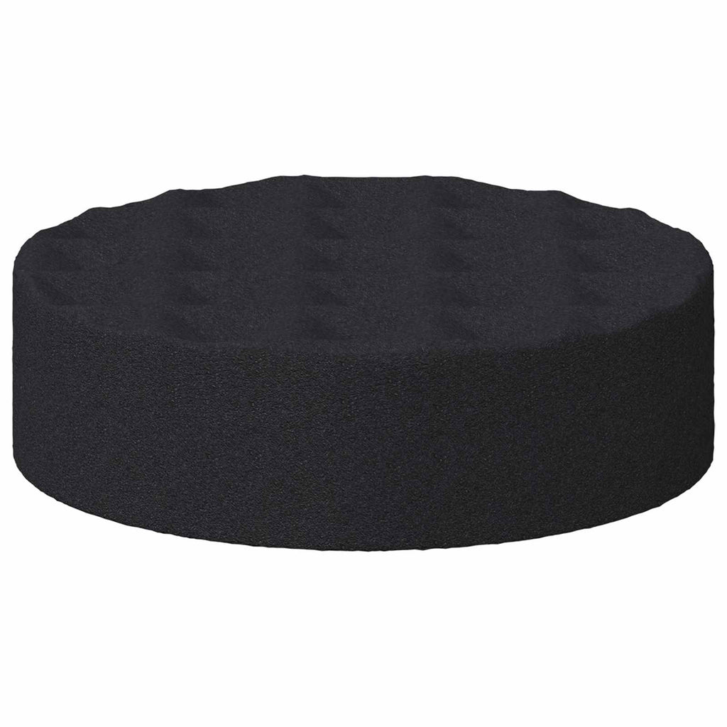 vidaXL Podkładki Na Nogi Mebli 2 pcs Czarny Ø 14 x 4 mm EVA