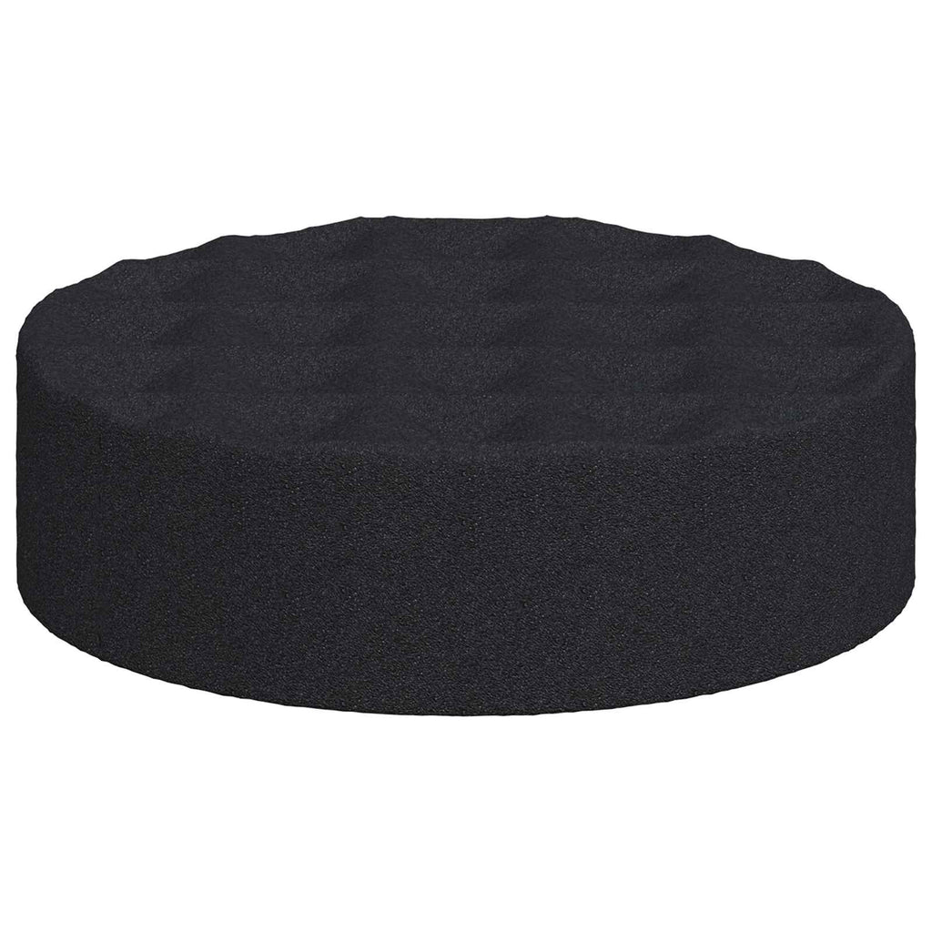 vidaXL Podkładki Na Nogi Mebli 2 pcs Czarny Ø 14 x 4 mm EVA