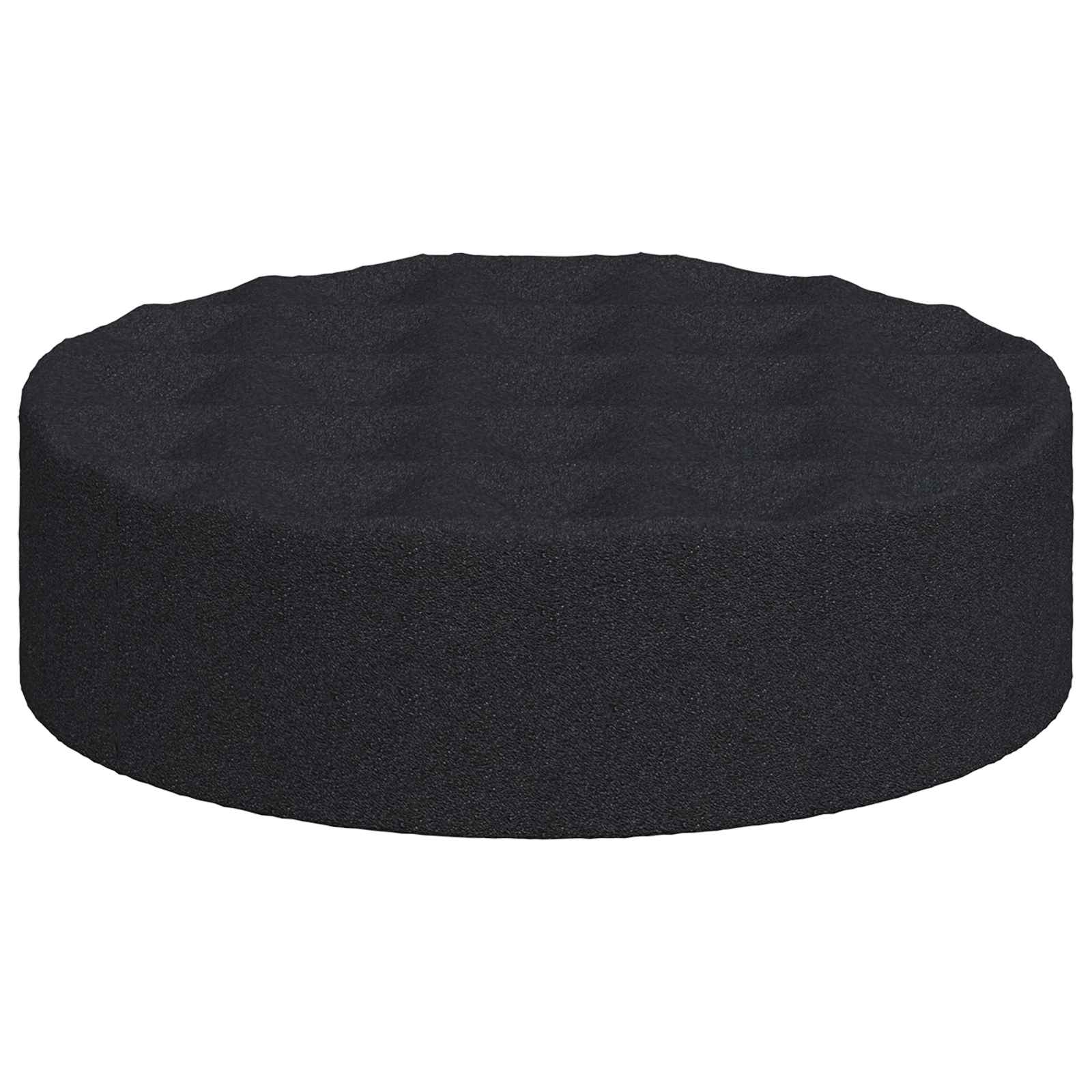 vidaXL Podkładki Na Nogi Mebli 2 pcs Czarny Ø 14 x 4 mm EVA