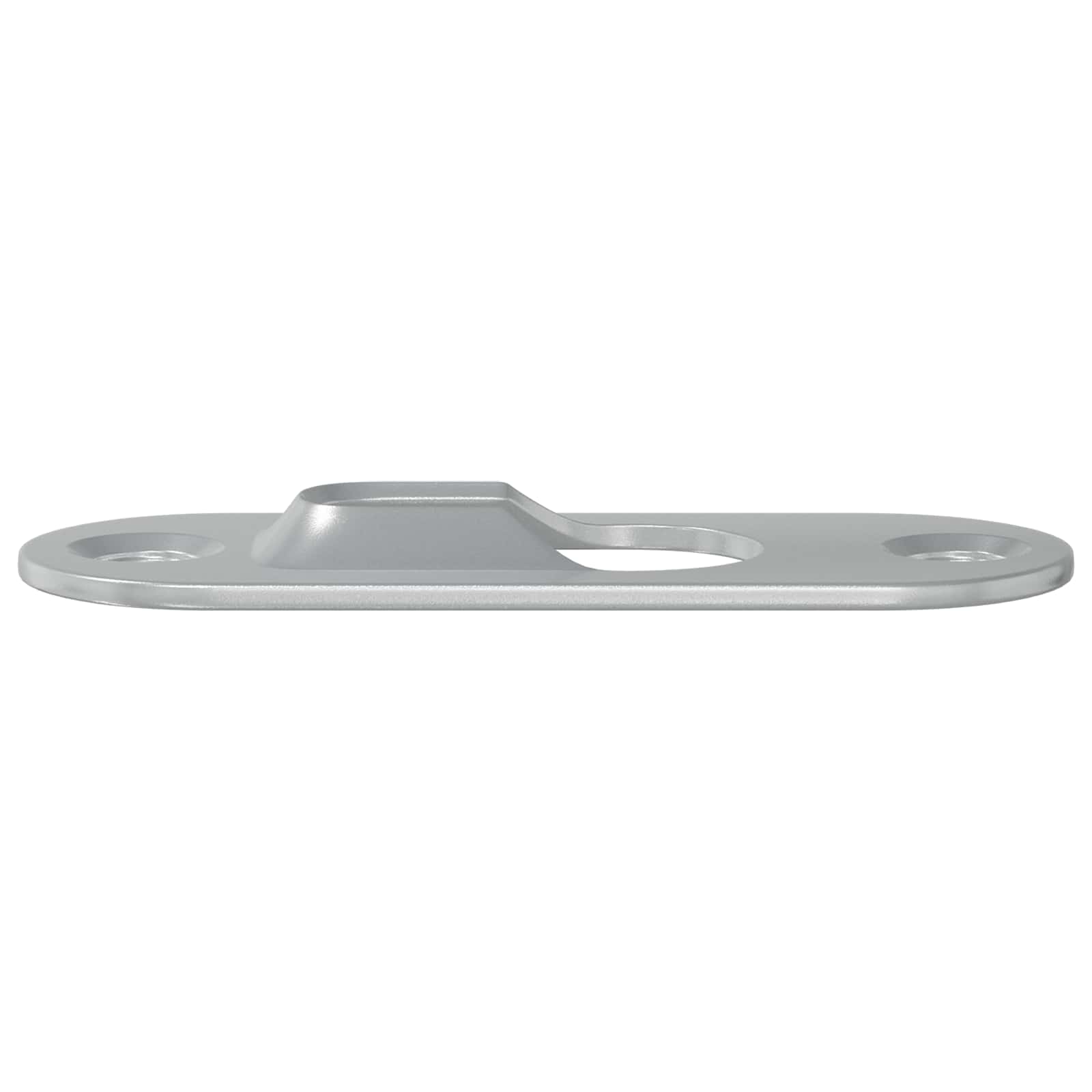 vidaXL Wieszak na otwór 3673 pcs Srebrny 45 x 16 x 3.5 mm Żelazo
