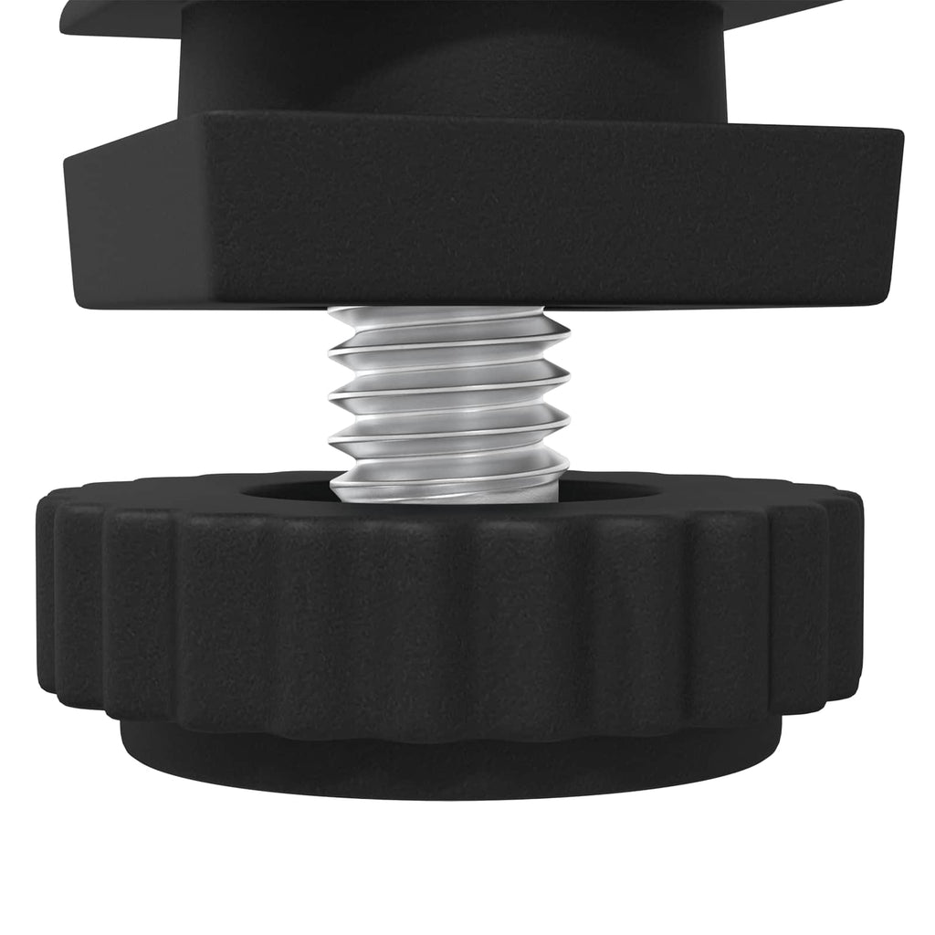 vidaXL Poziomice meblowe Z regulacją 1895 pcs Czarny PP