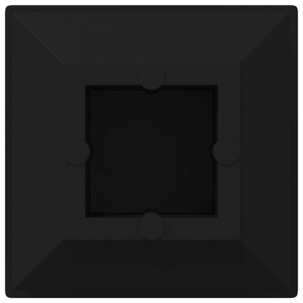 vidaXL Zaślepki Końcowe 10909 pcs Czarny 15 x 15 x 15 mm PP