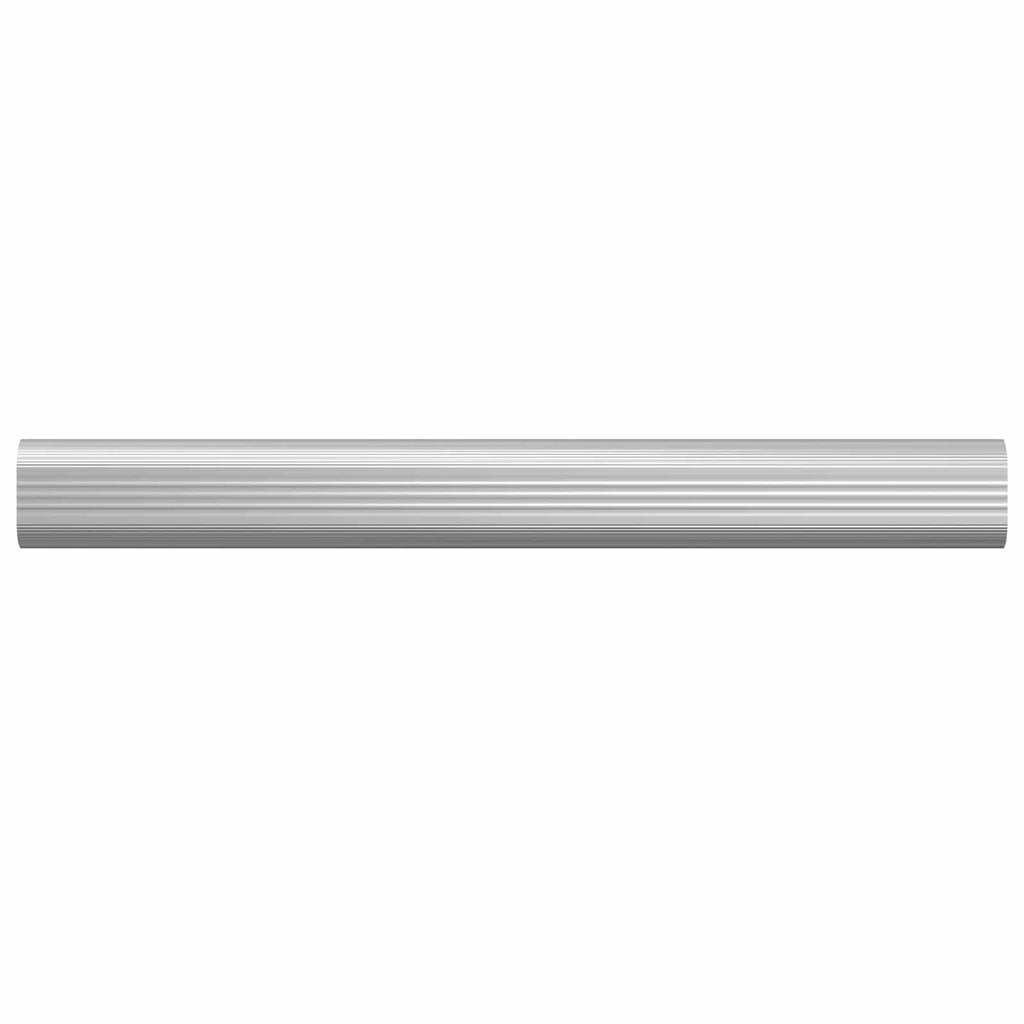 vidaXL Drążek do szafy 12 pcs Srebrny 264 x 15 x 29 mm Stop Aluminium