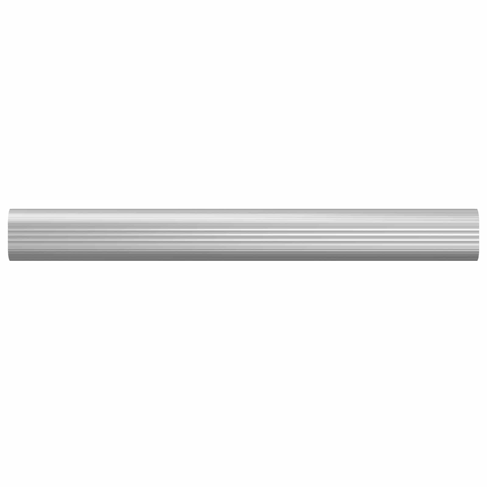 vidaXL Drążek do szafy 12 pcs Srebrny 264 x 15 x 29 mm Stop Aluminium
