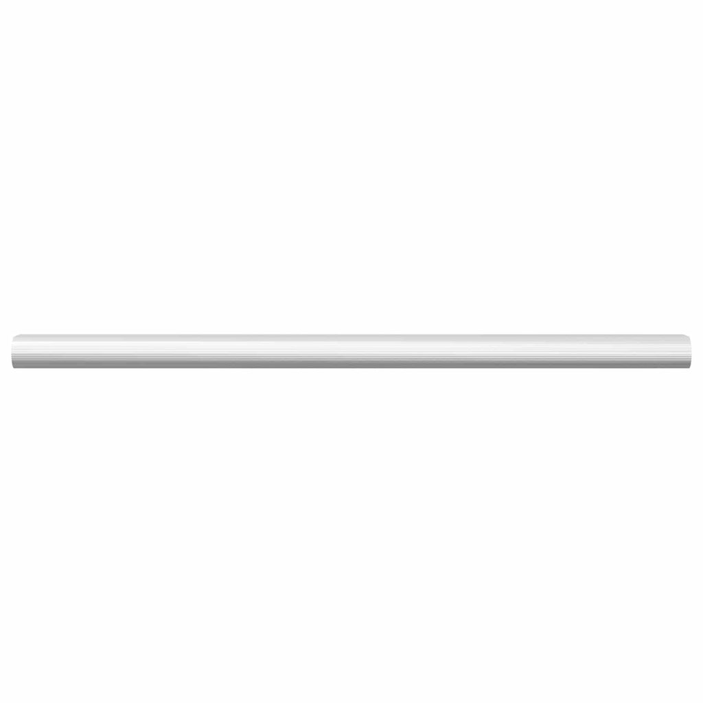 vidaXL Drążek do szafy 2 pcs Srebrny 316 x 15 x 29 mm Stop Aluminium
