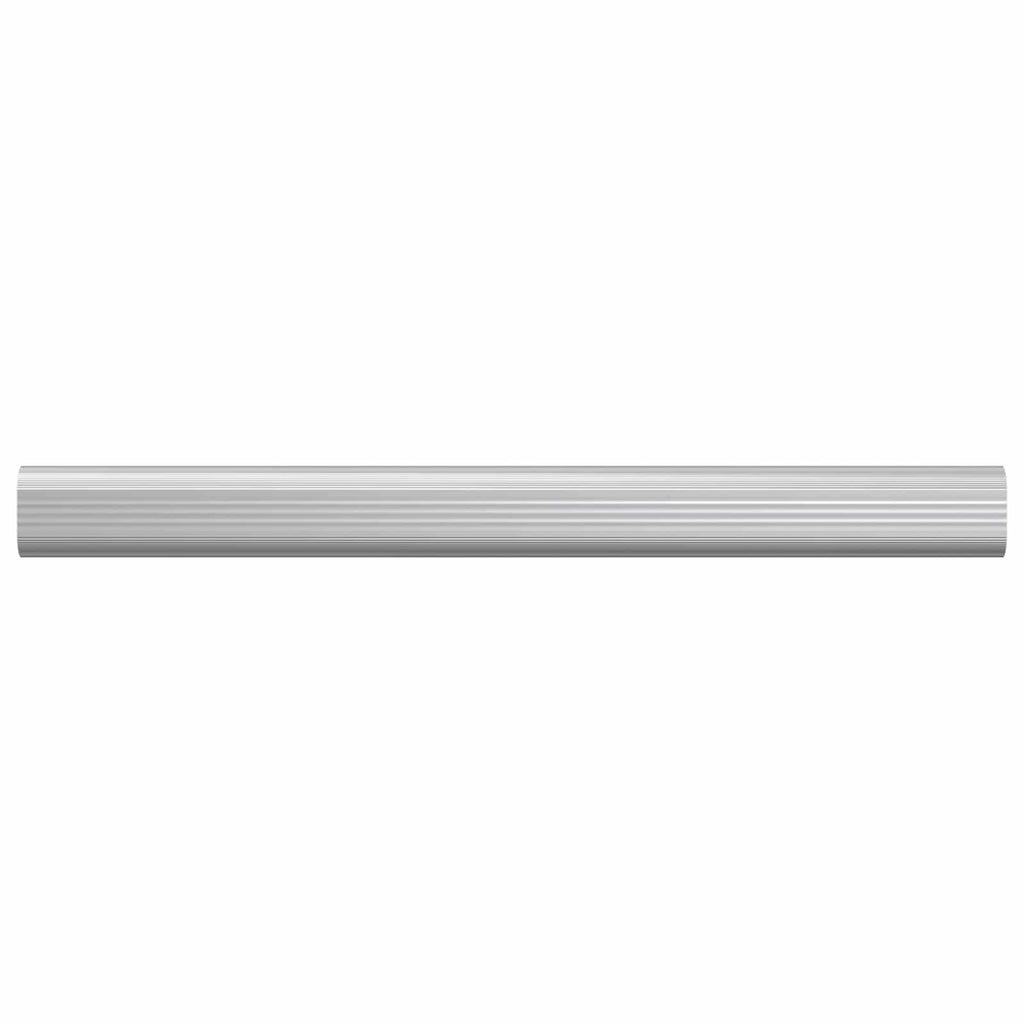 vidaXL Drążek do szafy 12 pcs Srebrny 316 x 15 x 29 mm Stop Aluminium