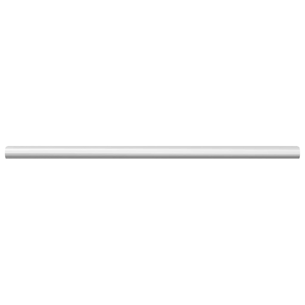vidaXL Drążek do szafy 12 pcs Srebrny 372 x 15 x 29 mm Stop Aluminium