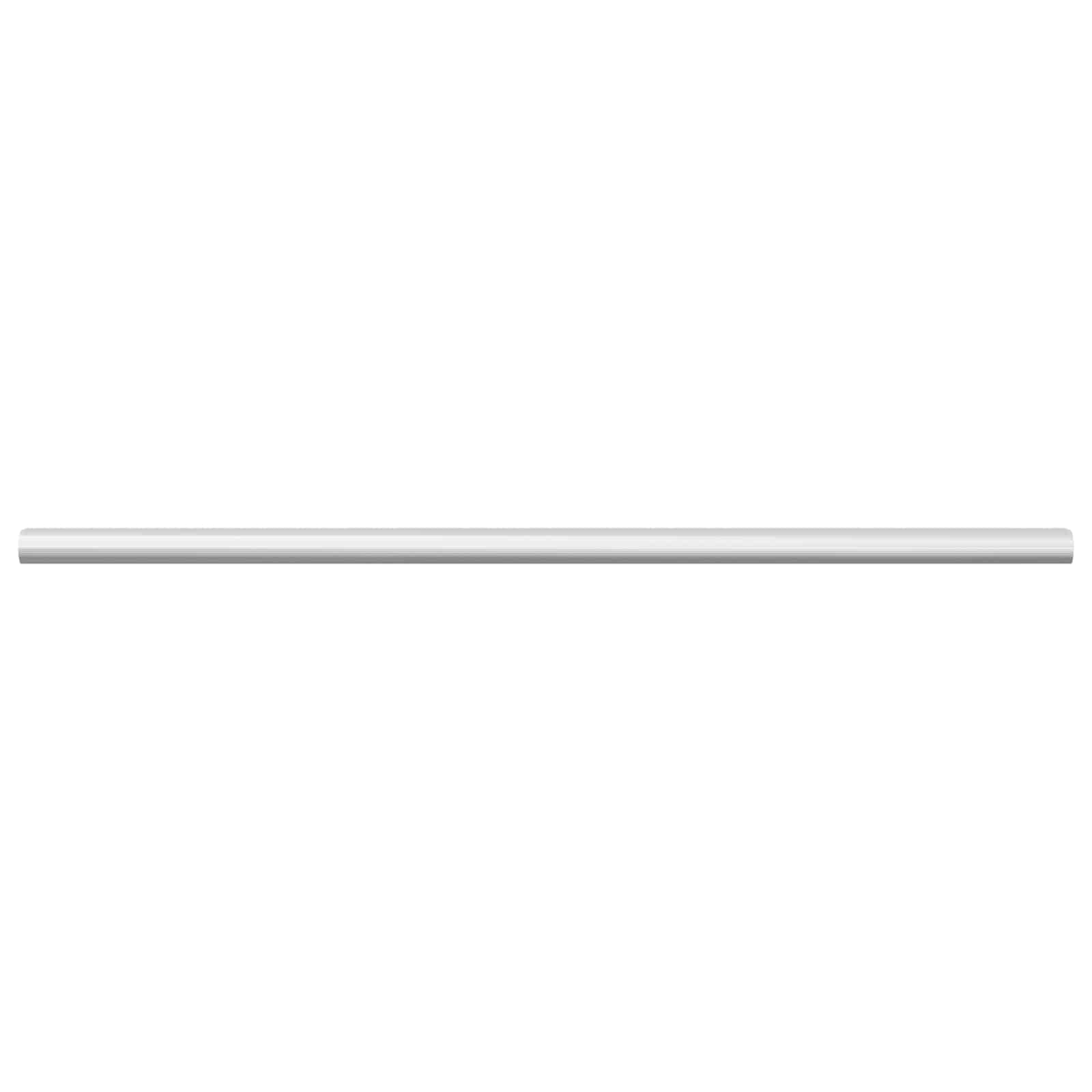 vidaXL Drążek do szafy 12 pcs Srebrny 472 x 15 x 29 mm Stop Aluminium