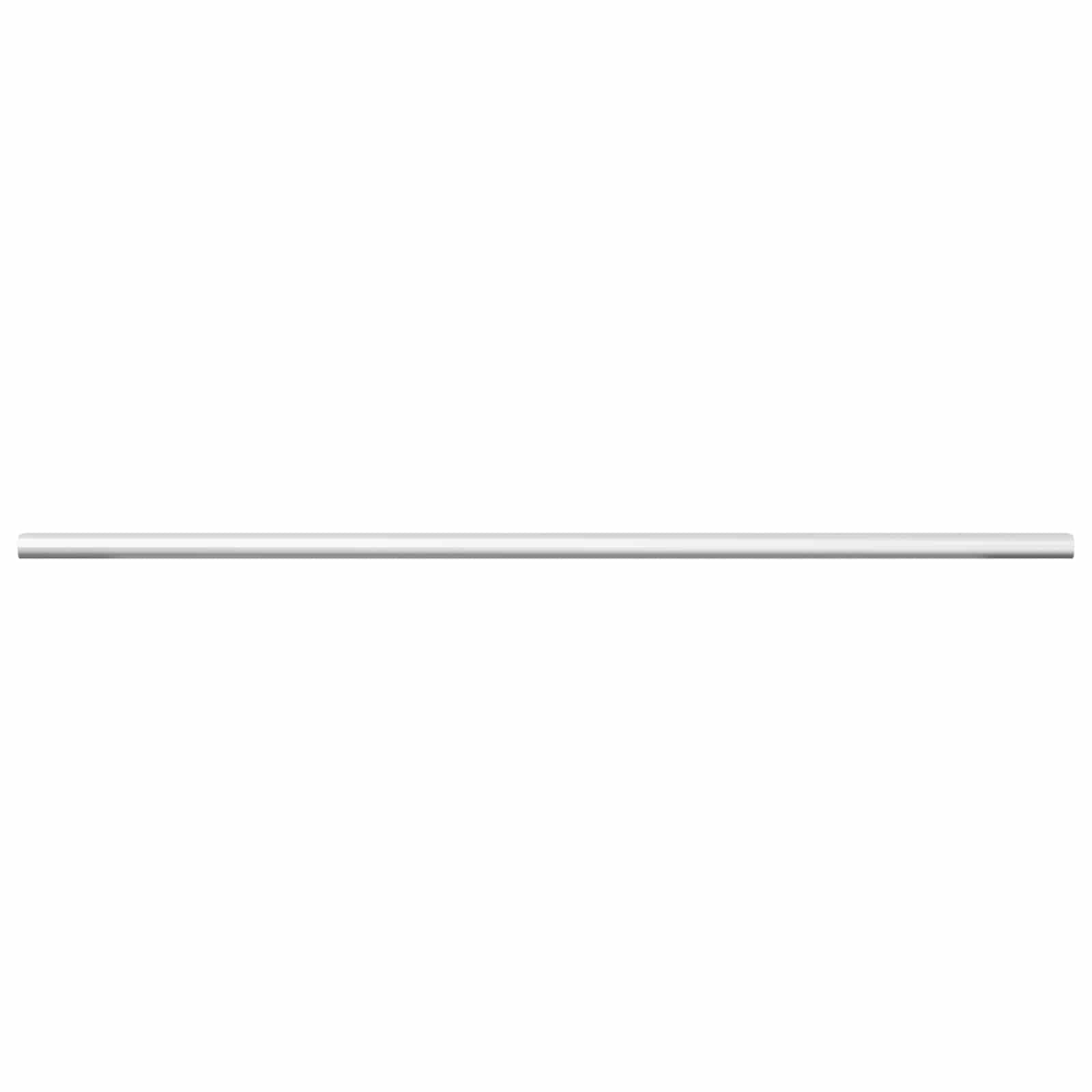 vidaXL Drążek do szafy 2 pcs Srebrny 664 x 15 x 29 mm Stop Aluminium