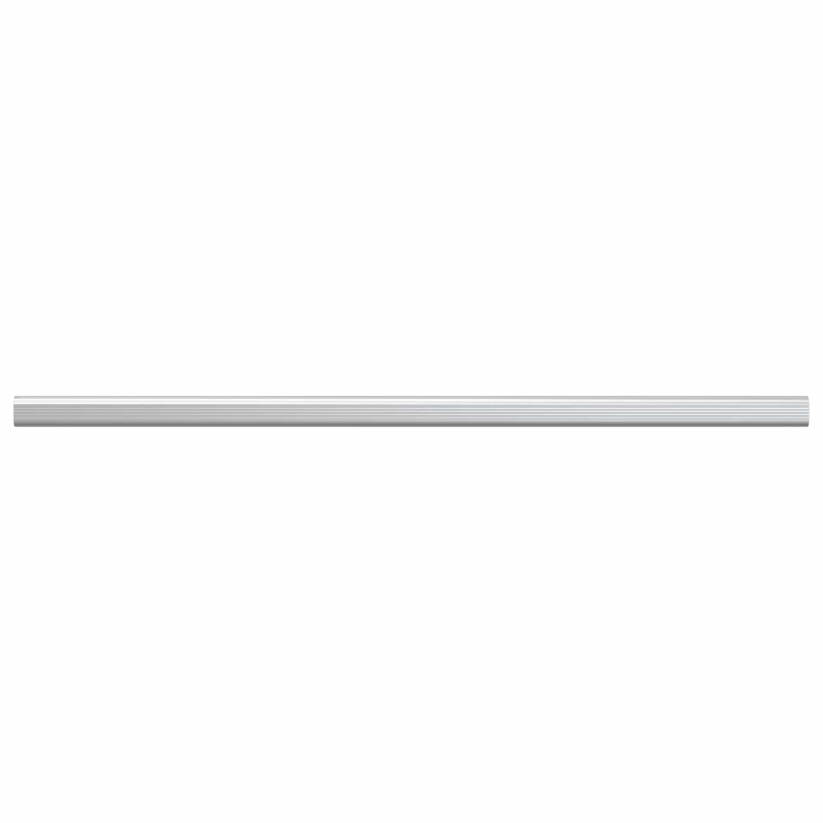 vidaXL Drążek do szafy 2 pcs Srebrny 764 x 15 x 29 mm Stop Aluminium