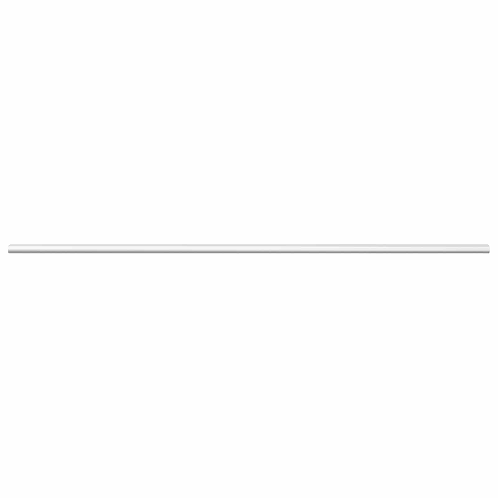 vidaXL Drążek do szafy 12 pcs Srebrny 864 x 15 x 29 mm Stop Aluminium