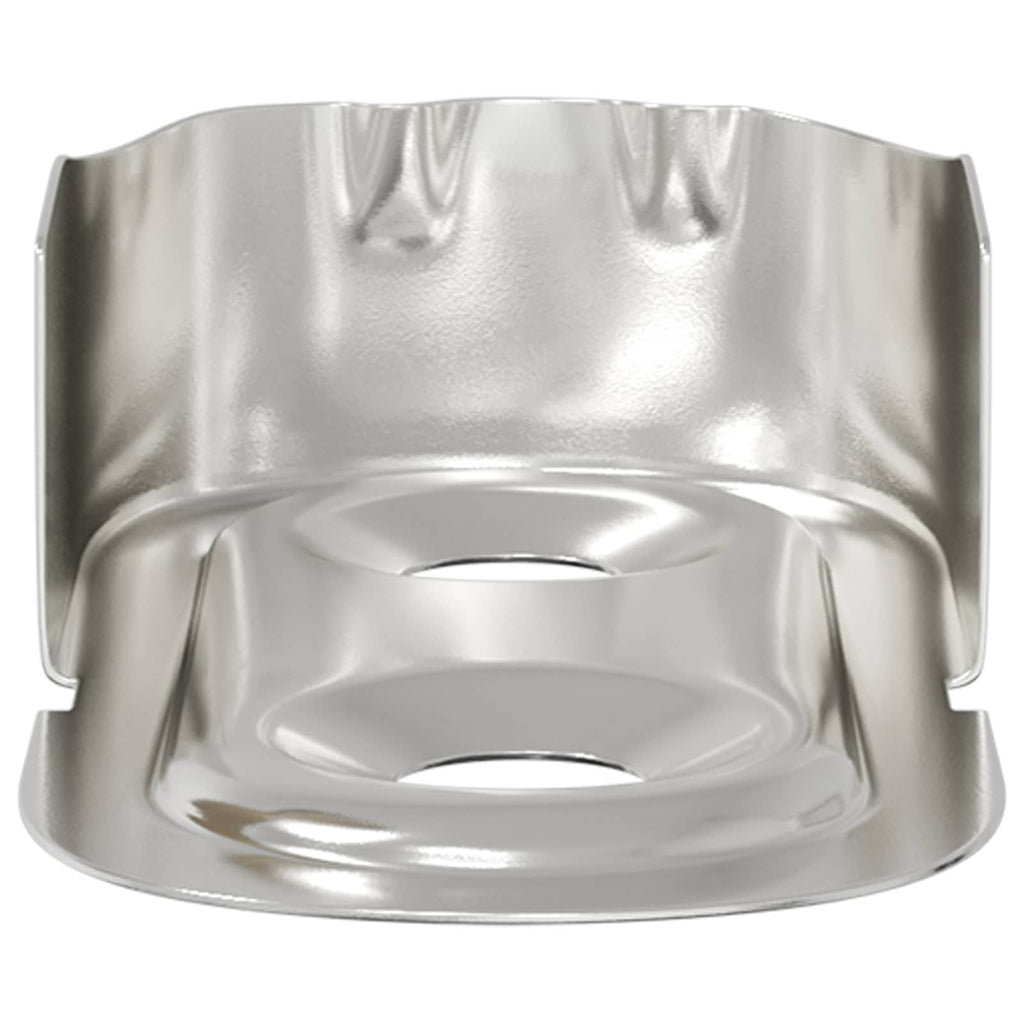 vidaXL Uchwyt na rurę do szafy 12 pcs Biały cynk 40 x 18 x 10 mm