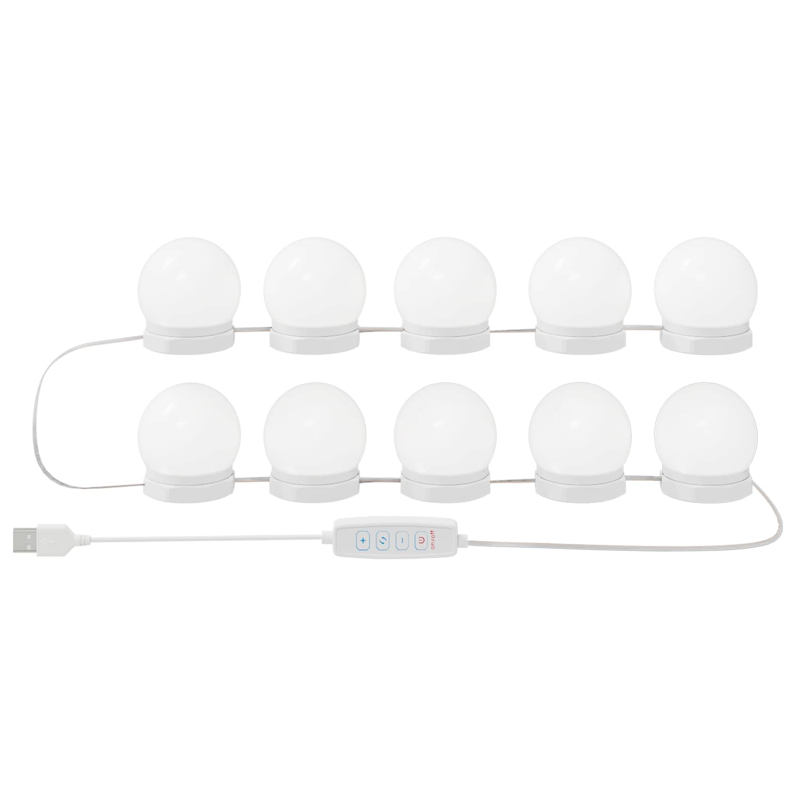 vidaXL Lustrowe światła Ze LED Lights 2 pcs Biały 4.5 x 4.5 x 4.8 cm