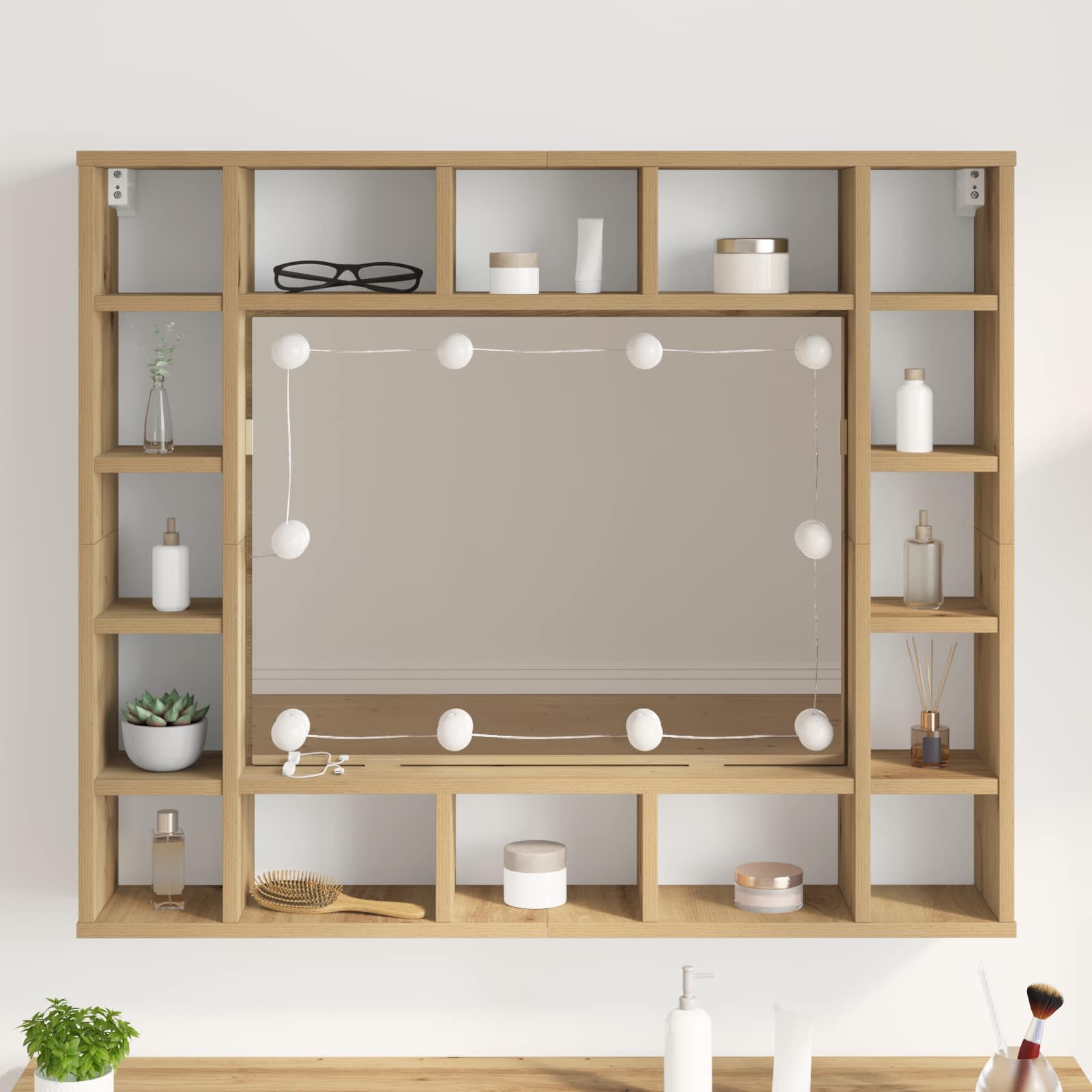 vidaXL Lustrowe światła Ze LED Lights 12 pcs Biały 4.5 x 4.5 x 4.8 cm