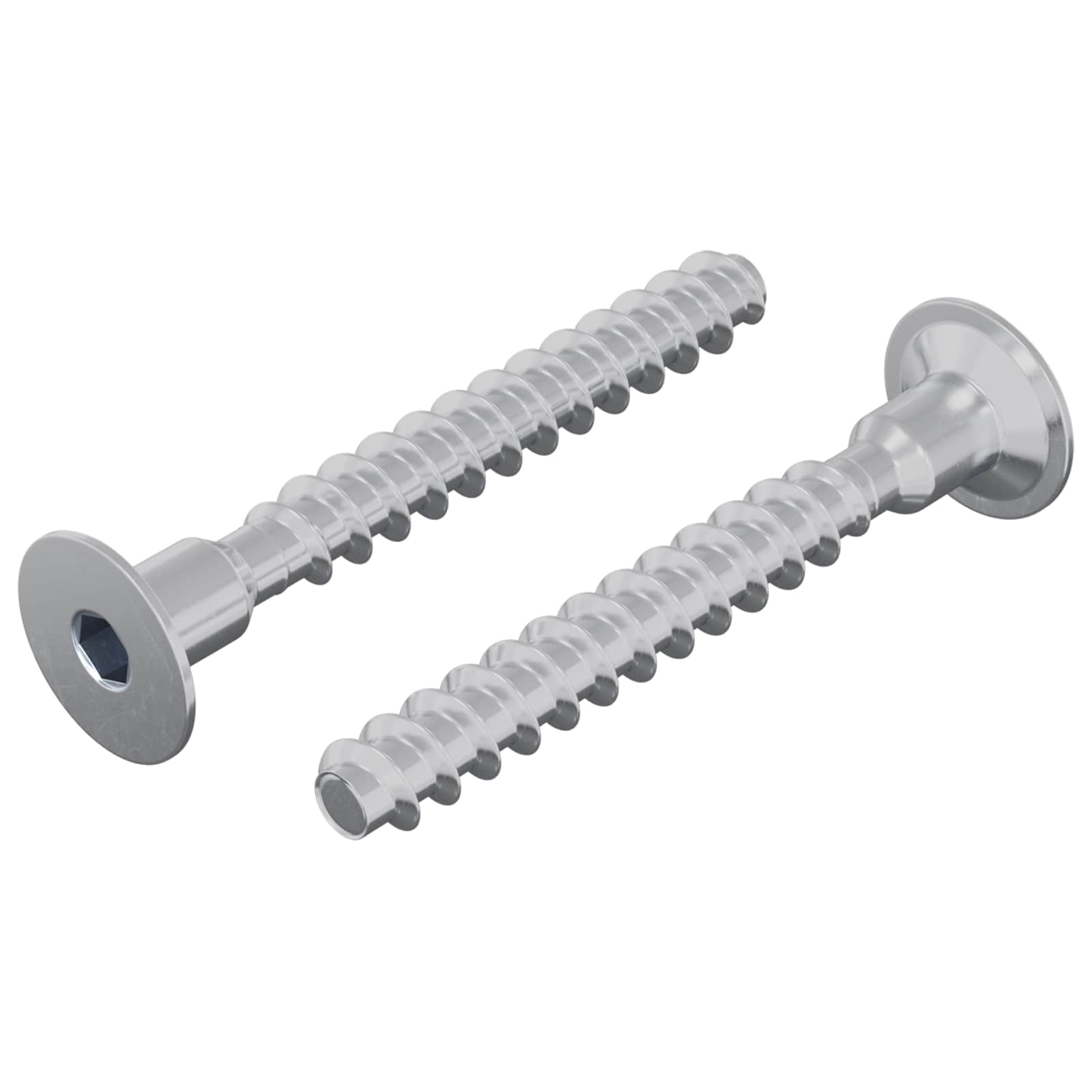vidaXL Śruba 2 pcs Powlekana cynkiem 5 x 40 mm Żelazo