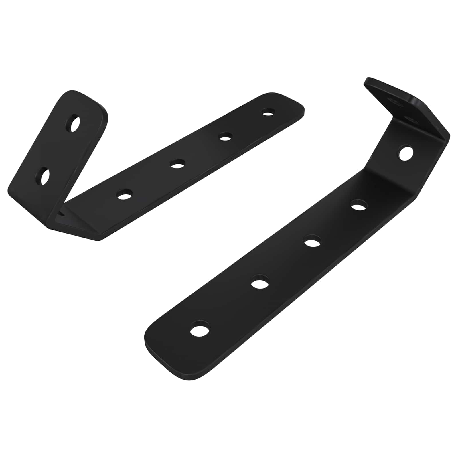 vidaXL Haczyki 2 pcs Czarny M5 x 110 mm Żelazo