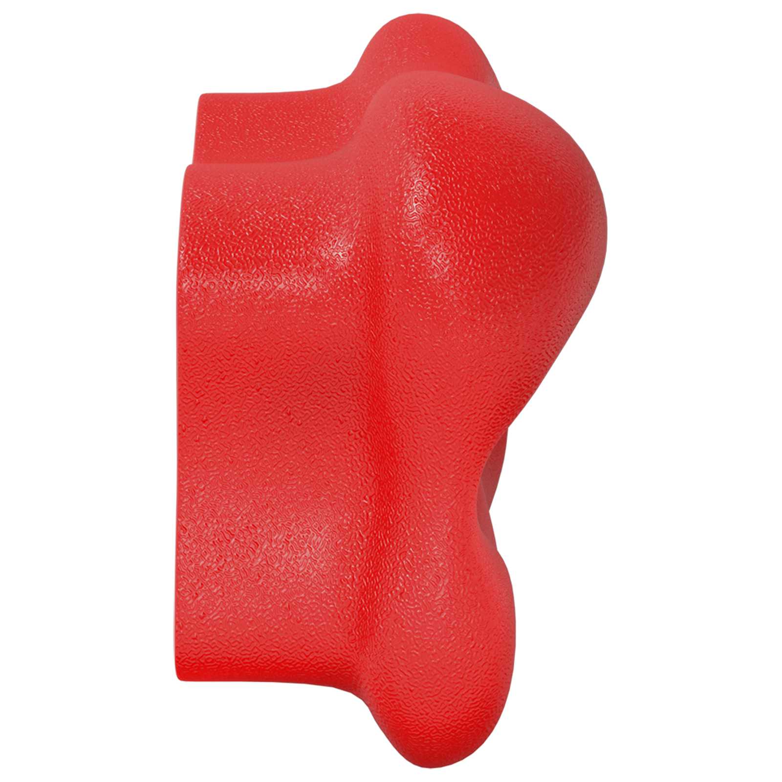vidaXL Chwyt do wspinaczki 2 pcs Czerwony 100 x 67 x 43 mm PP