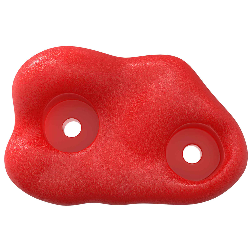 vidaXL Chwyt do wspinaczki 12 pcs Czerwony 100 x 67 x 43 mm PP