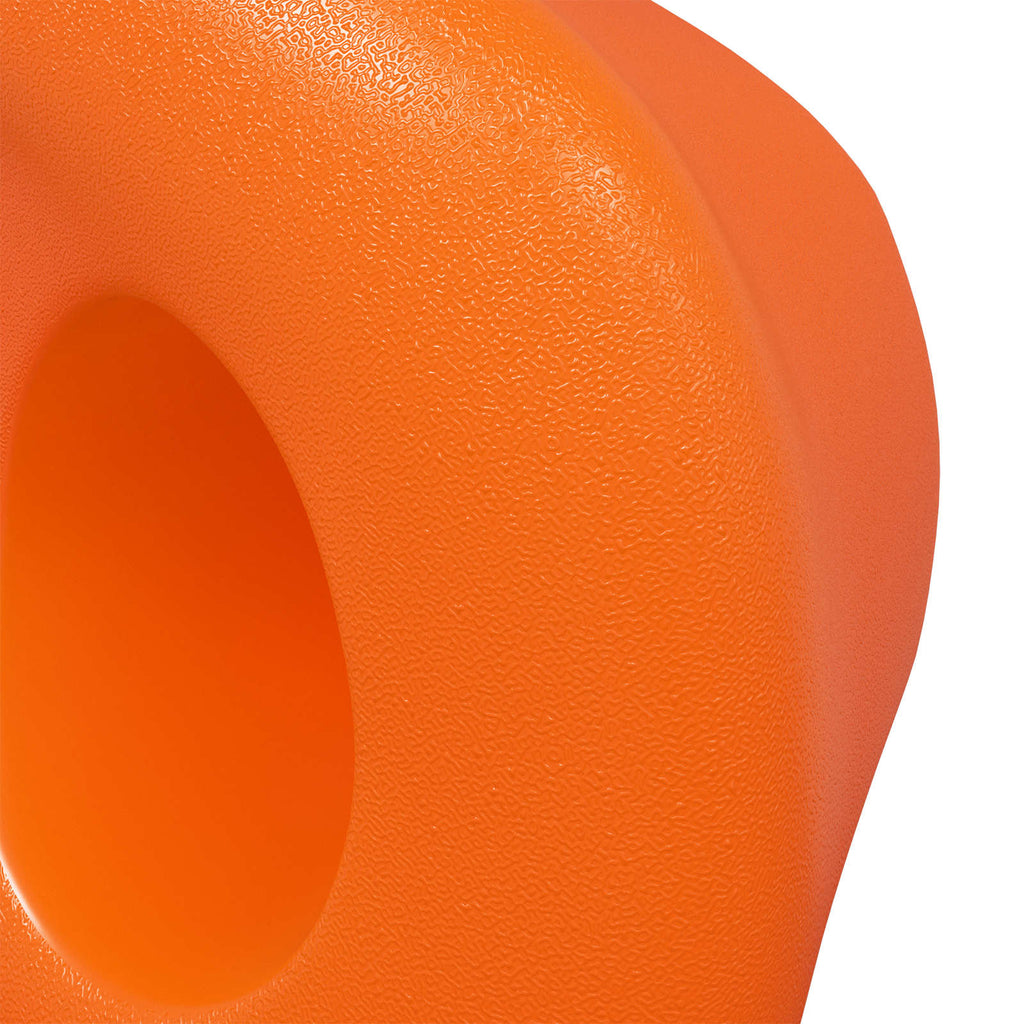 vidaXL Chwyt do wspinaczki 2 pcs Pomarańczowy 100 x 67 x 43 mm PP