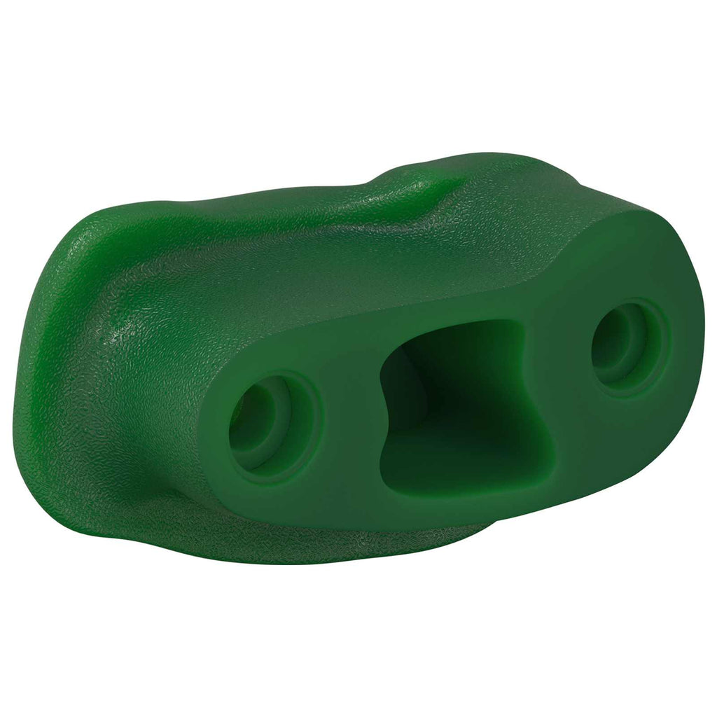 vidaXL Chwyt do wspinaczki 2 pcs Zielony 100 x 67 x 43 mm PP
