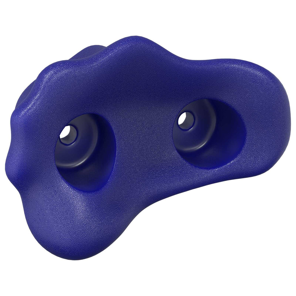 vidaXL Chwyt do wspinaczki 2 pcs Niebieski 100 x 67 x 43 mm PP