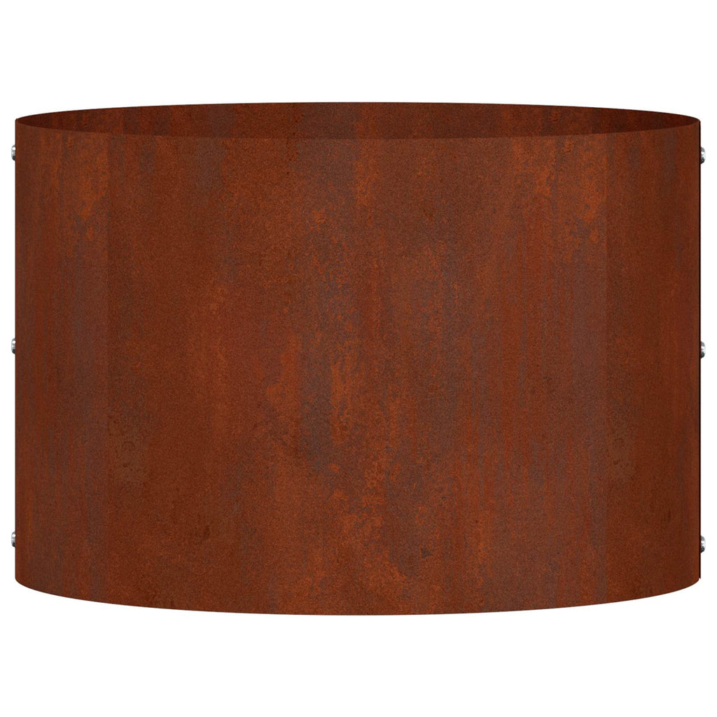 vidaXL Pierścień doniczki 5 pcs Brązowy 30 x 30 x 20 cm