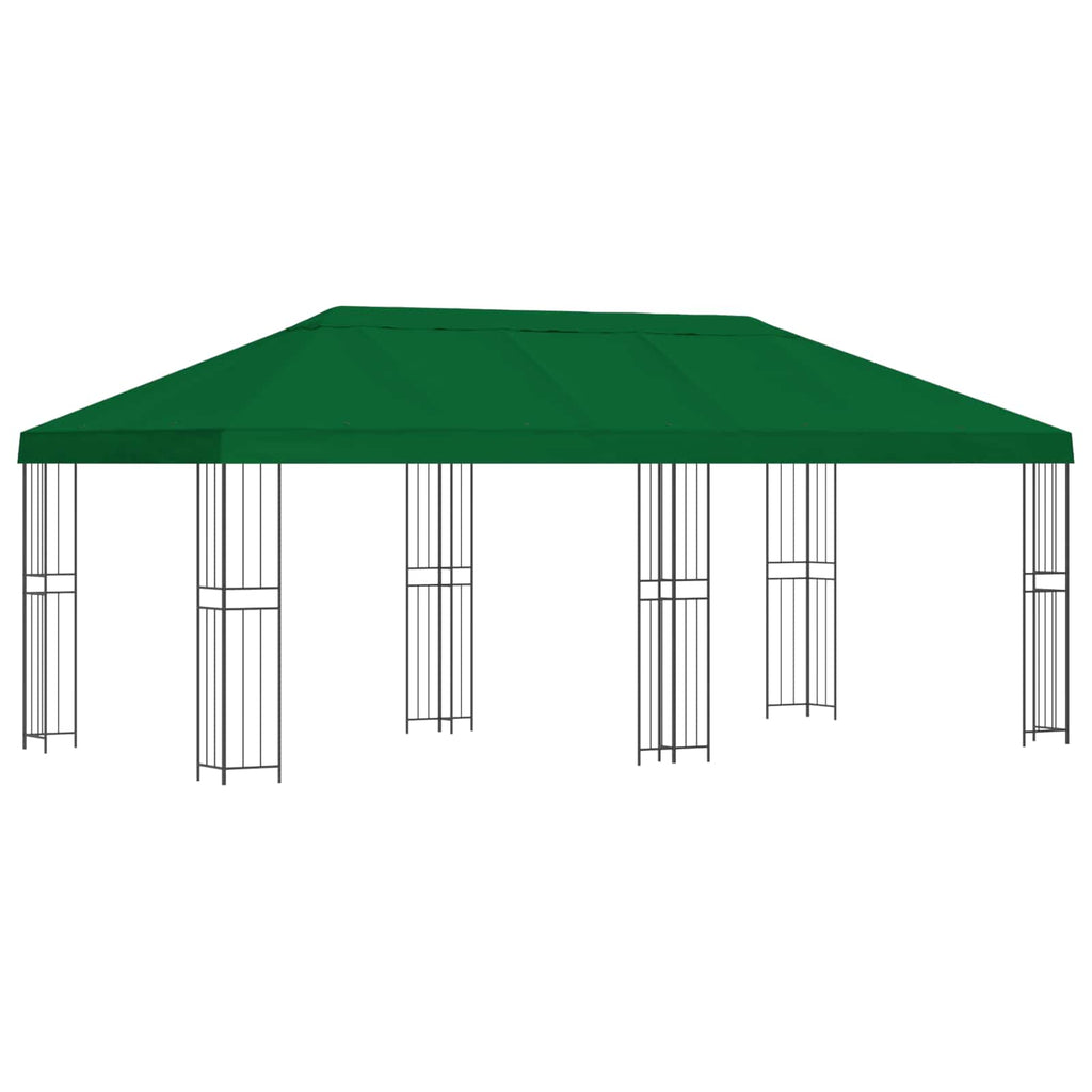 vidaXL Altana z bokami 6 x 3 m zielony Poliester i Stal 190