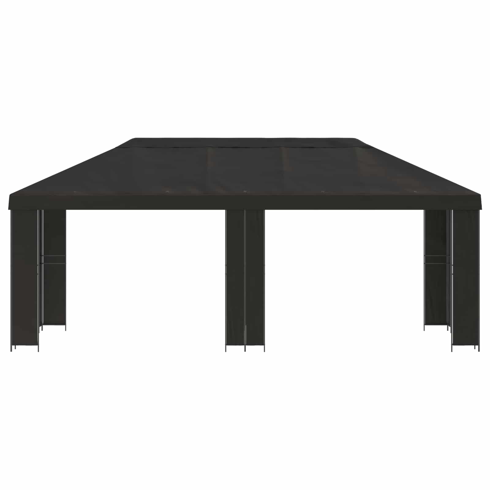 vidaXL Altana ogrodowa 6 x 3 m antracytowy Poliester i Stal 190