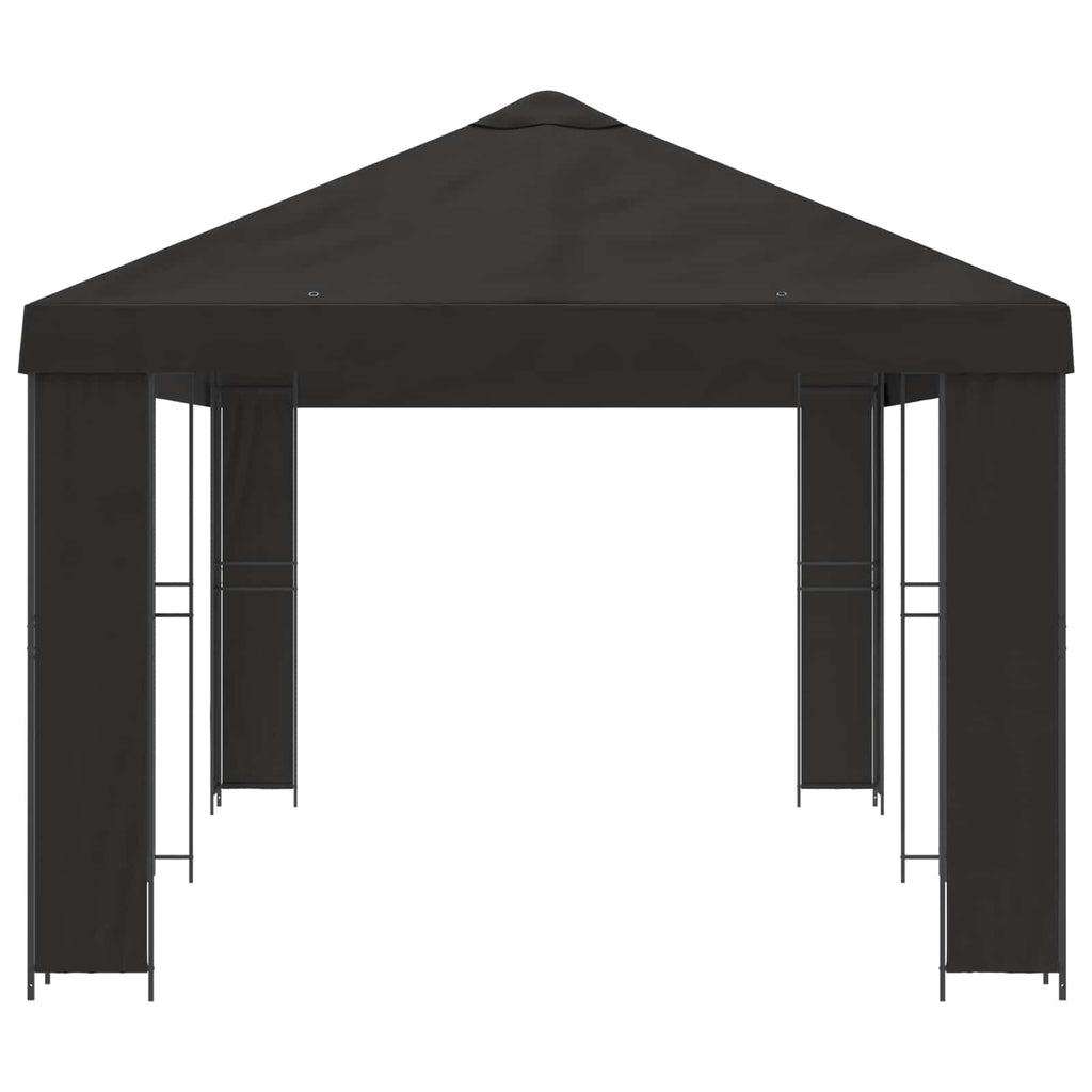 vidaXL Altana ogrodowa 6 x 3 m antracytowy Poliester i Stal 190