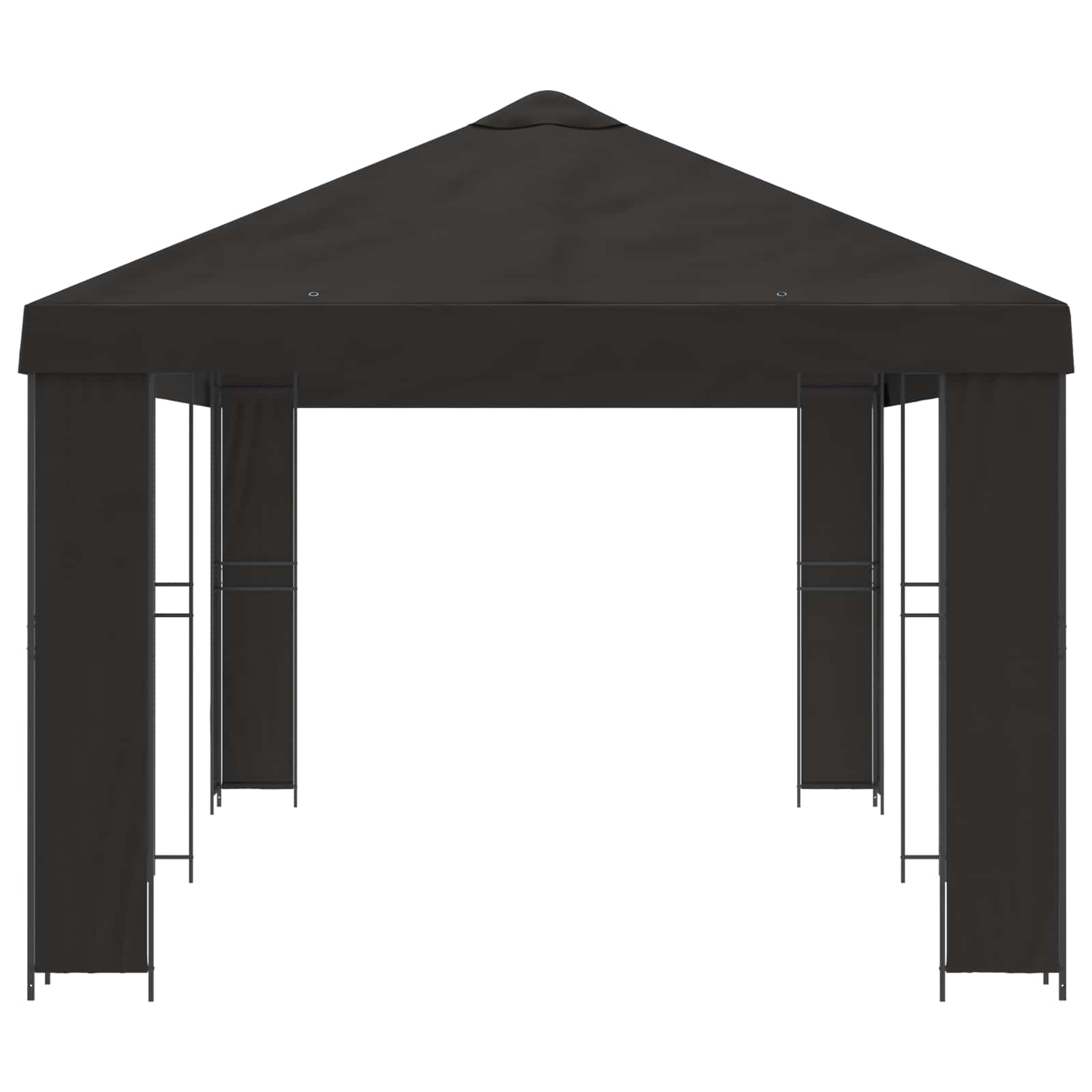 vidaXL Altana ogrodowa 6 x 3 m antracytowy Poliester i Stal 190