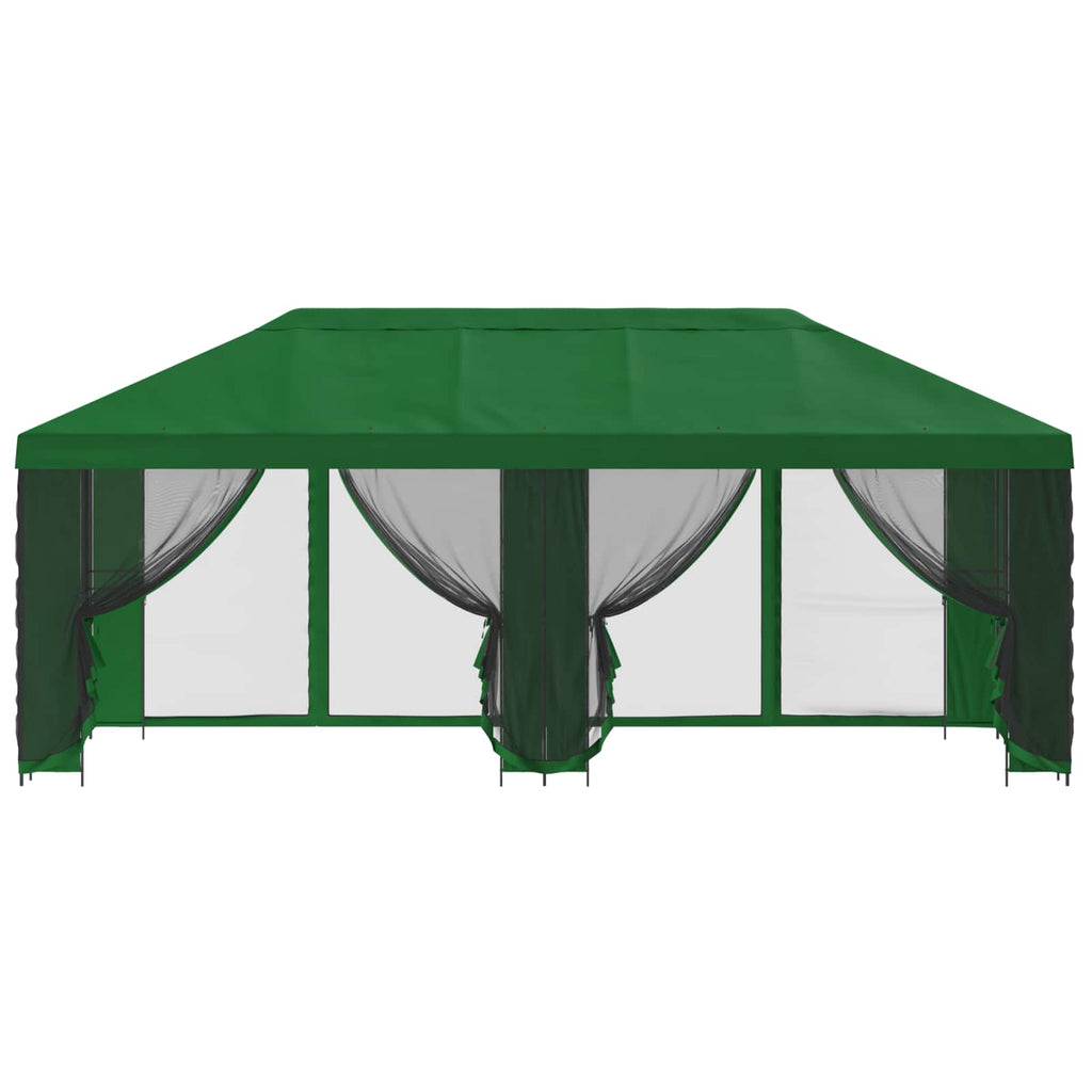 vidaXL Altana z bokami 6 x 3 m zielony Poliester i Stal 190