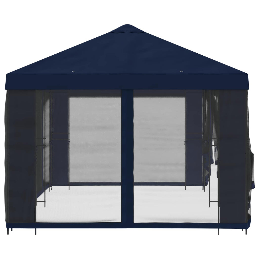 vidaXL Altana z bokami 6 x 3 m niebieski Poliester i Stal 190