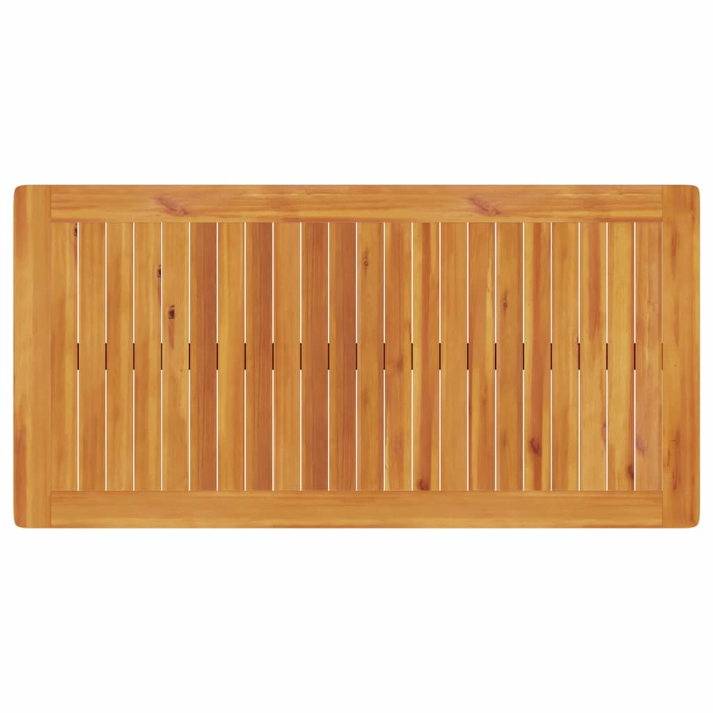 vidaXL Zestaw do jadalni w ogrodzie 3 pcs Brązowy Lite Drewno Akacji