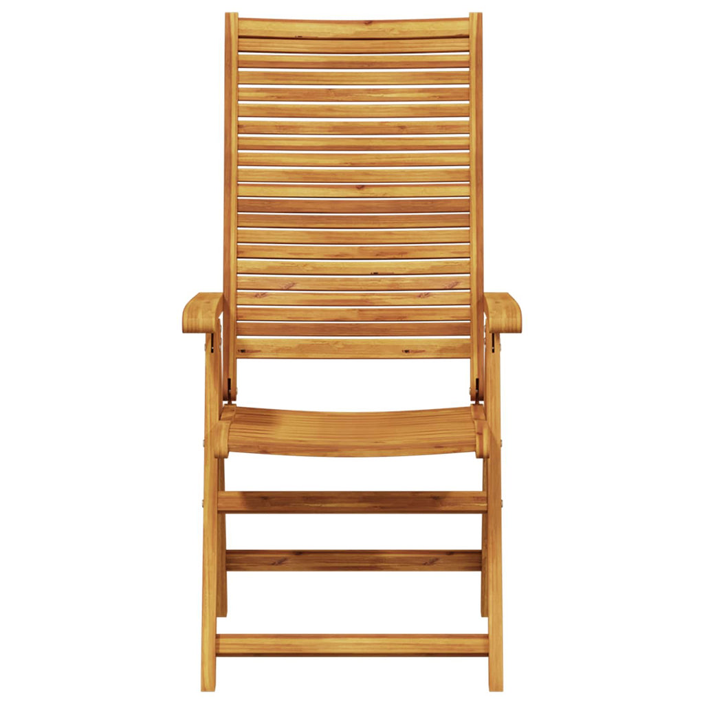 vidaXL Zestaw do jadalni w ogrodzie 7 pcs Brązowy Lite Drewno Akacji
