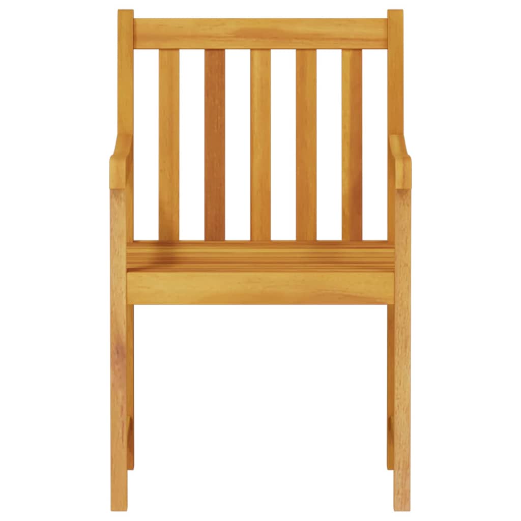 vidaXL Zestaw do jadalni w ogrodzie 7 pcs Brązowy Lite Drewno Akacji